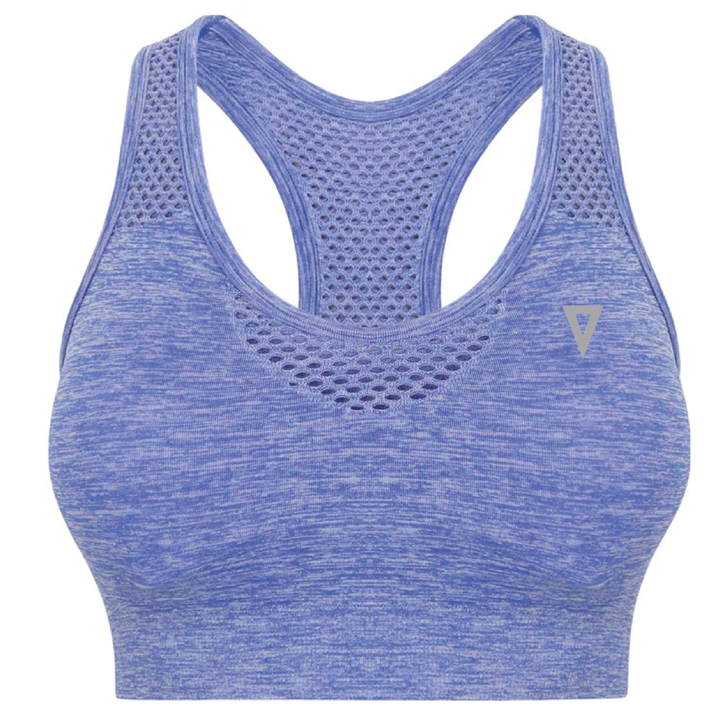 Validate Seamless Sports Bra Blue Marl
