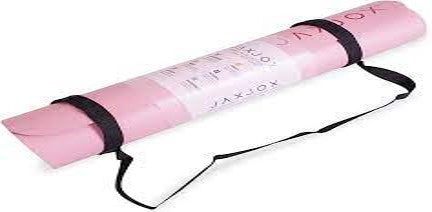 JAXJOX PU Premium Reversible Yoga Mat 5mm Blush Pink