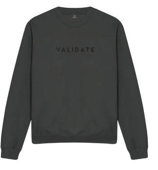 Validate Sam Premium Sweatshirt Black