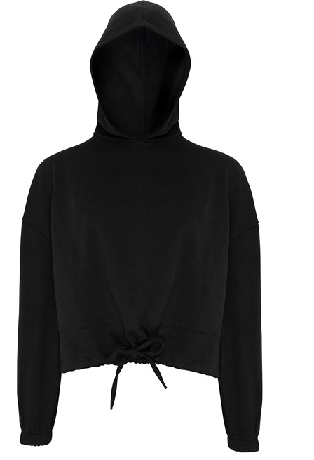 Validate Women's TriDri Cropped Hoody Black