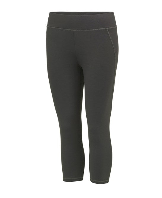 Just Cool Women's Capri legging Charcoal