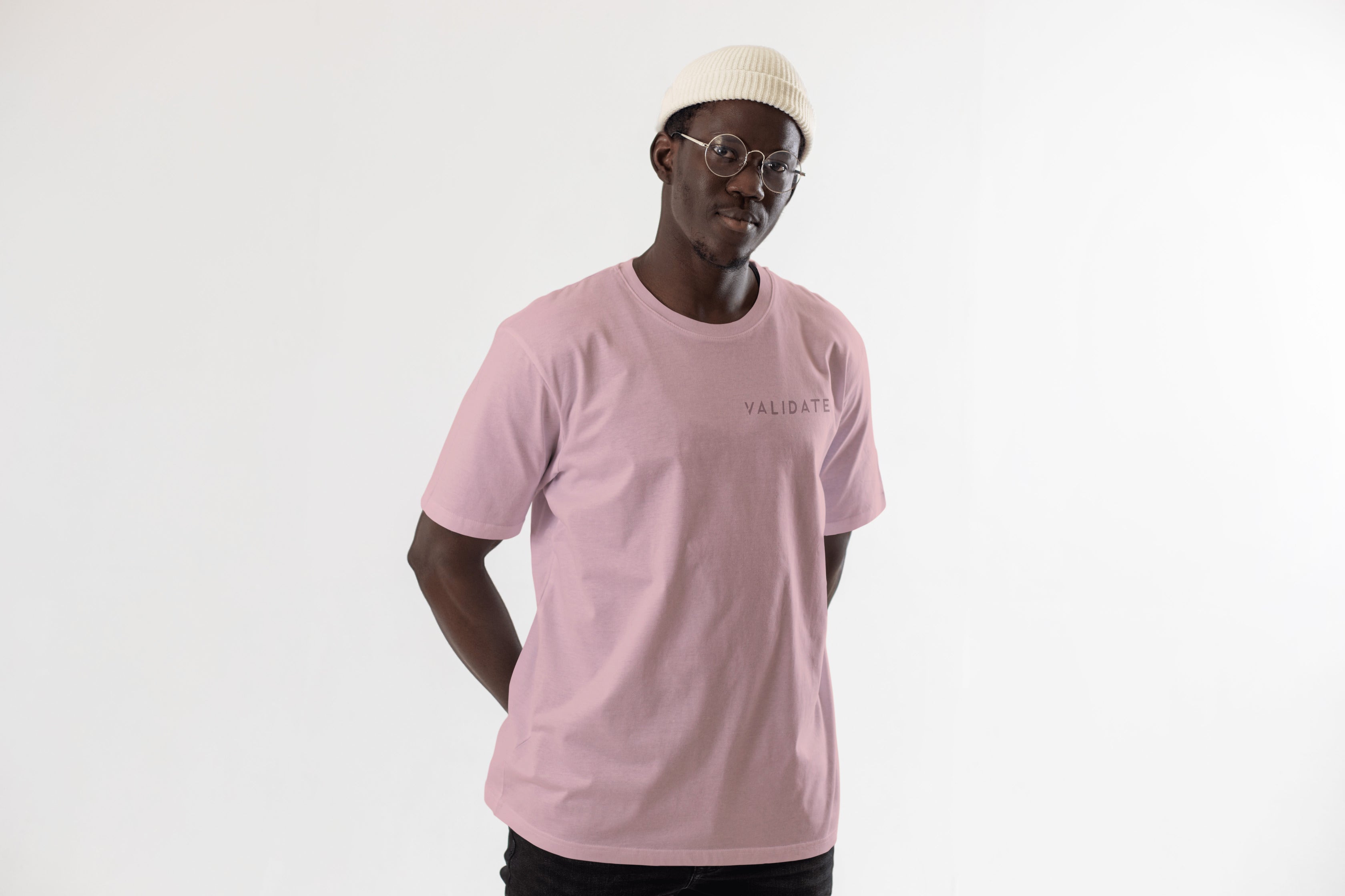 Validate Core Essentials Men's T-shirt Canyon Pink
