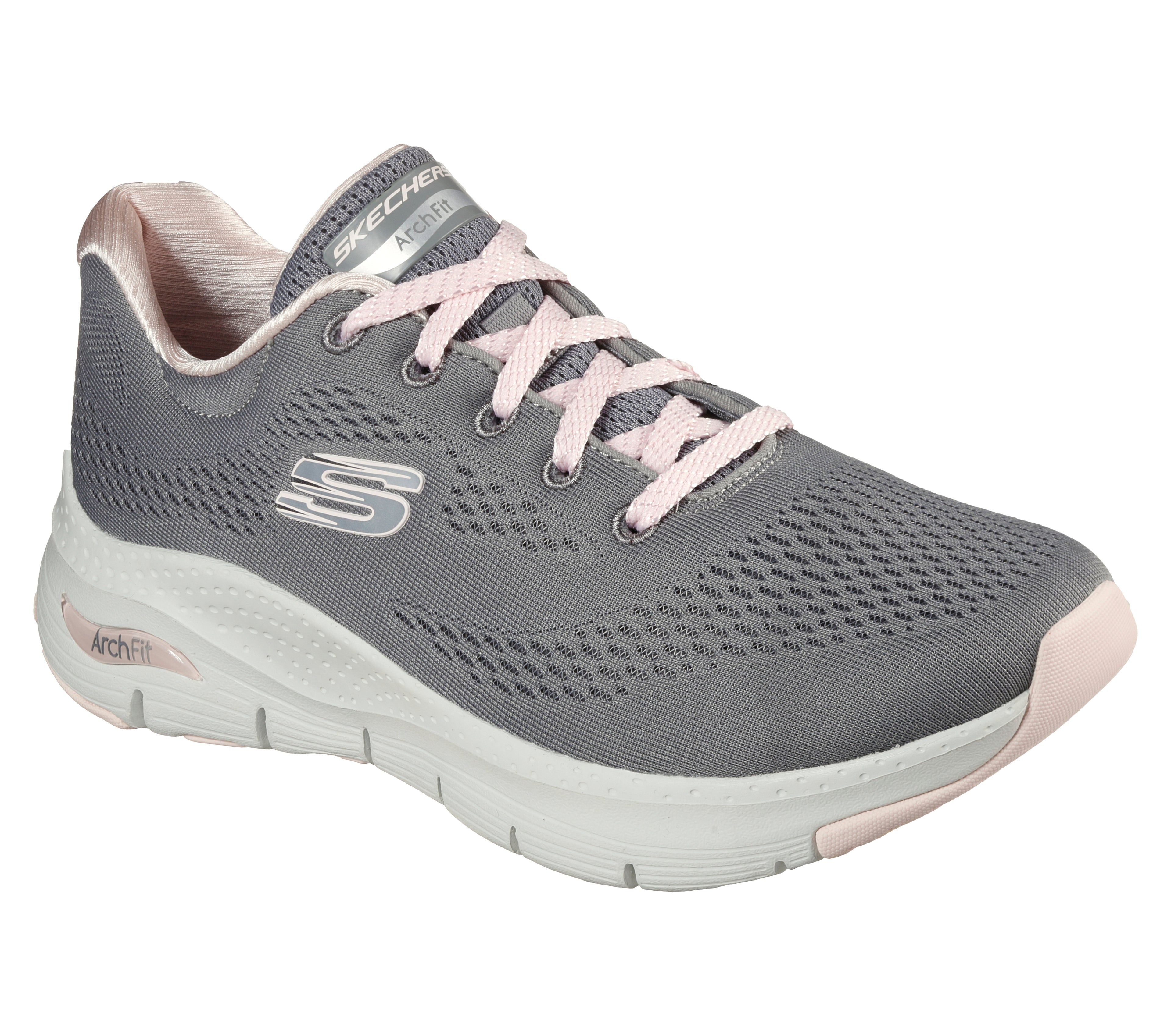 Skechers Arch Fit Big Appeal Grey Pink 149057
