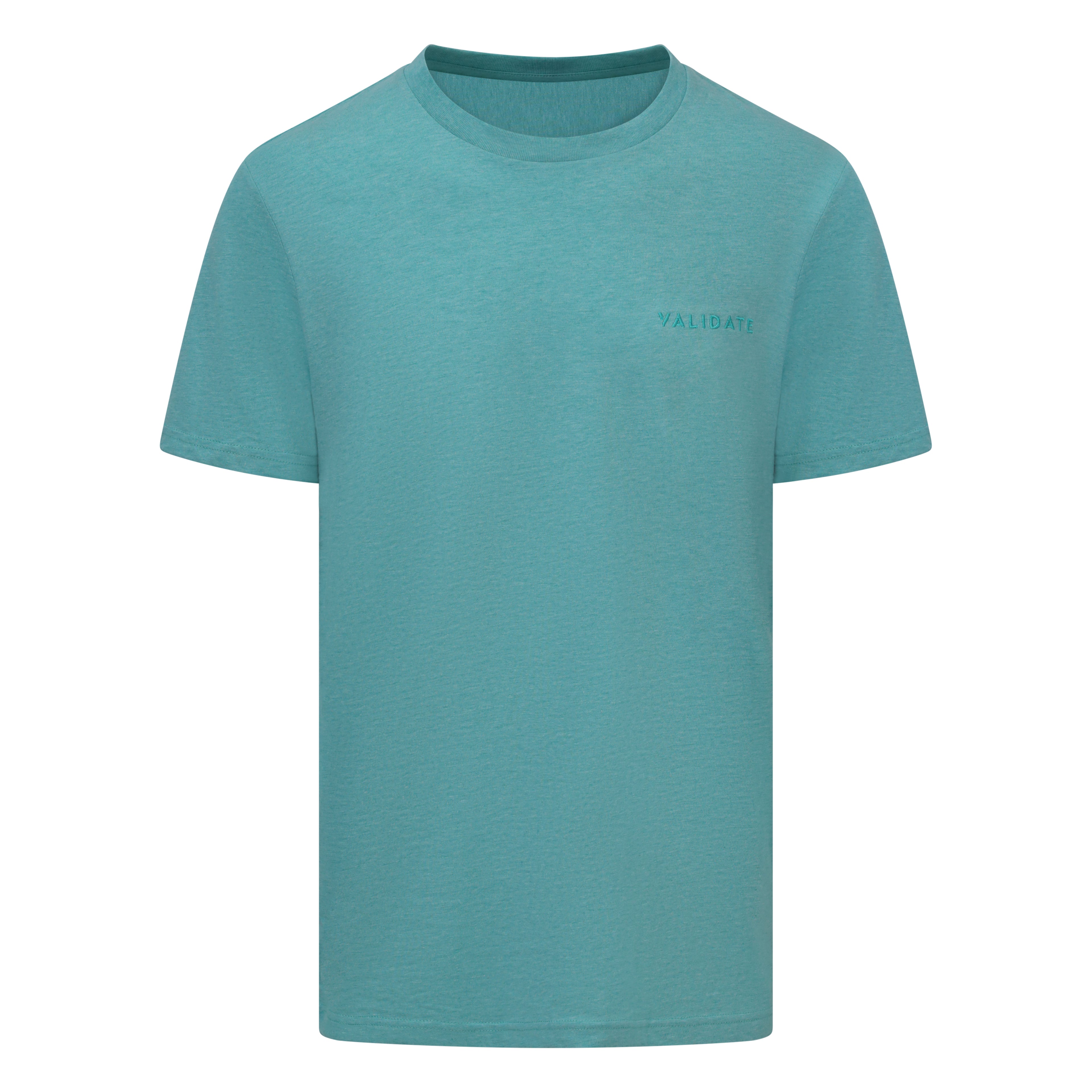 Validate Essential Core Men's T-Shirt Mid Heather Green