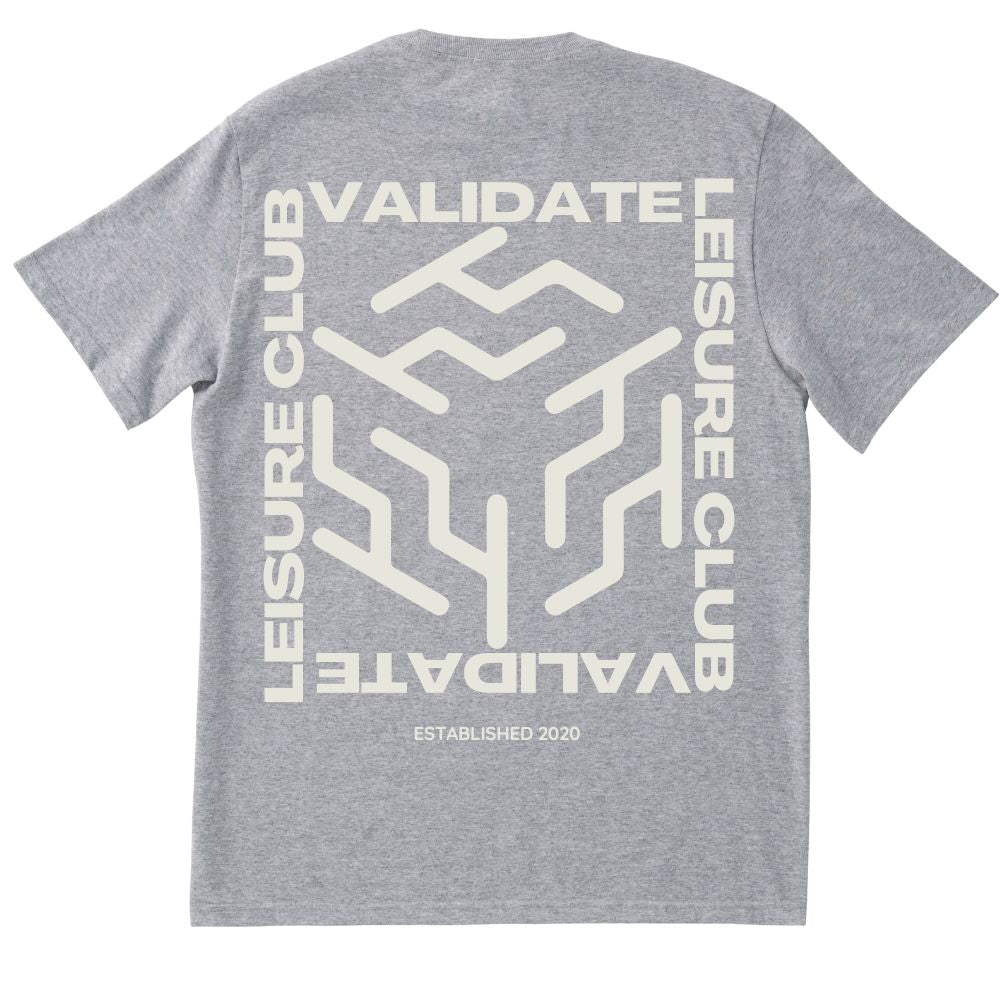 Validate Society T-shirt Grey