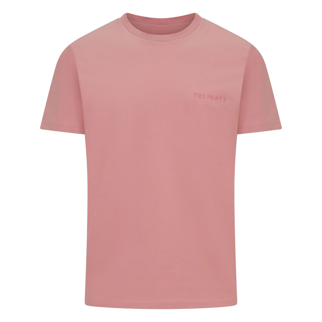 Validate Core Essentials Men's Tshirt Canyon Pink