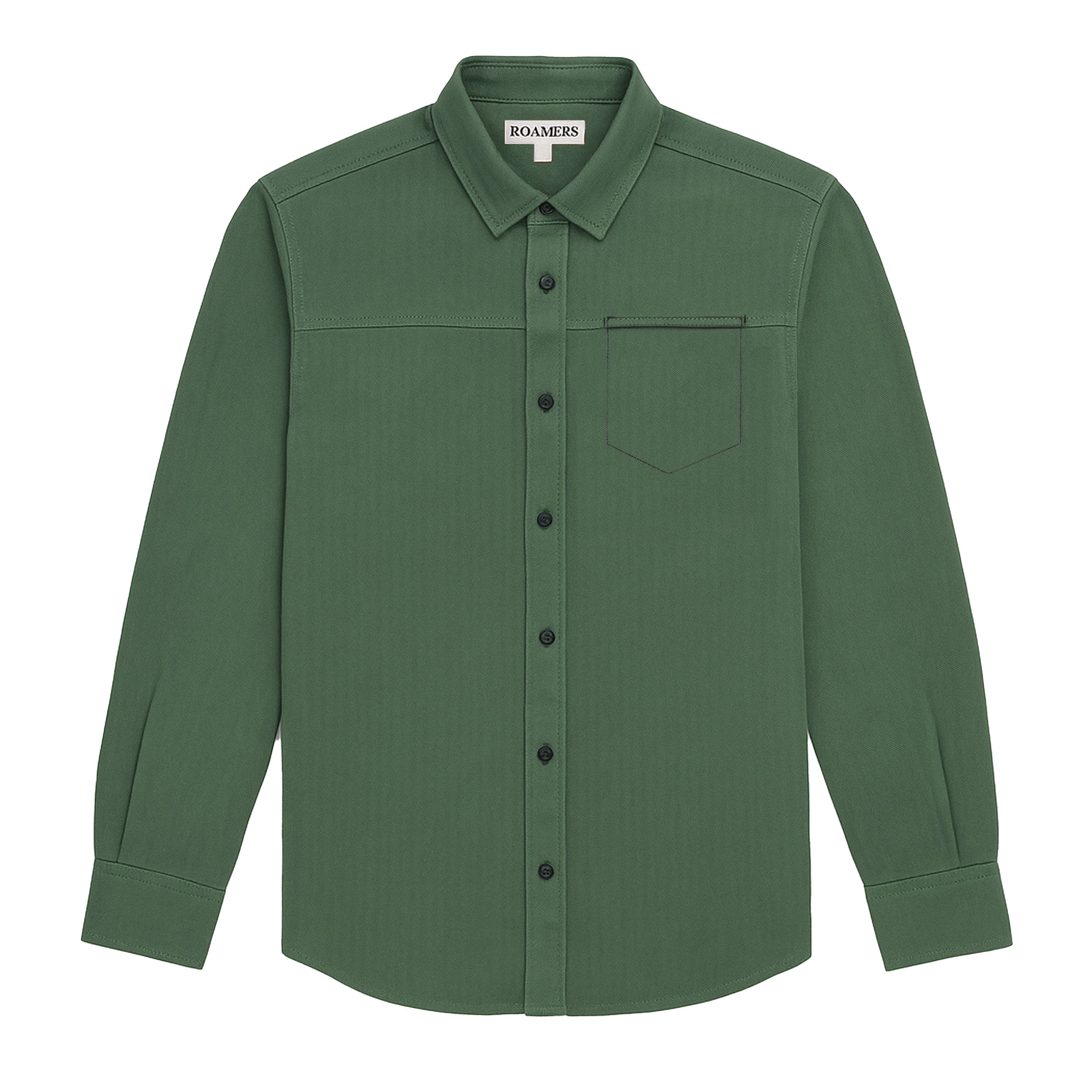 Roamers & Seekers Mens Plaskett Shirt - Sage