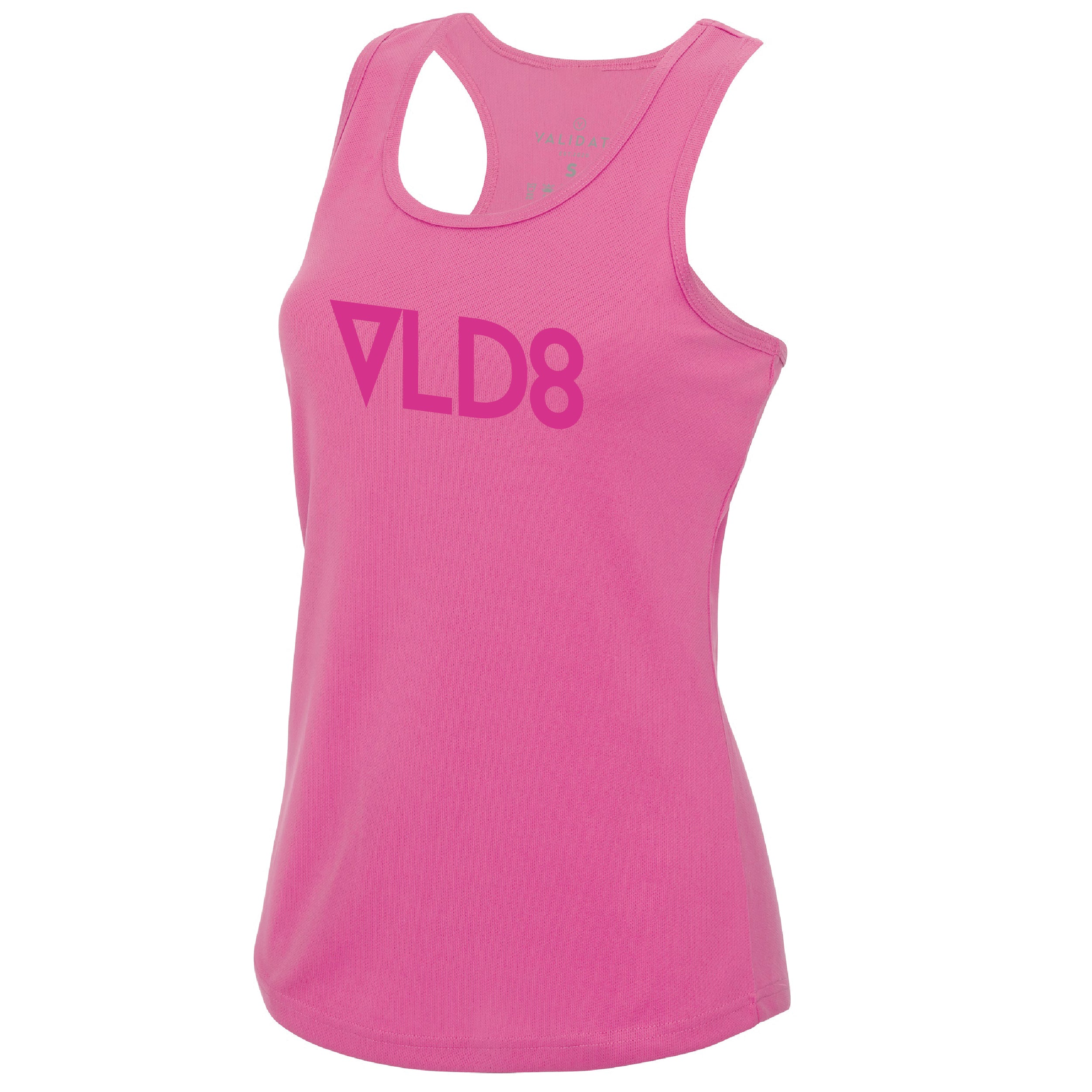 VLD8 Cool Sports Vest Hot Pink