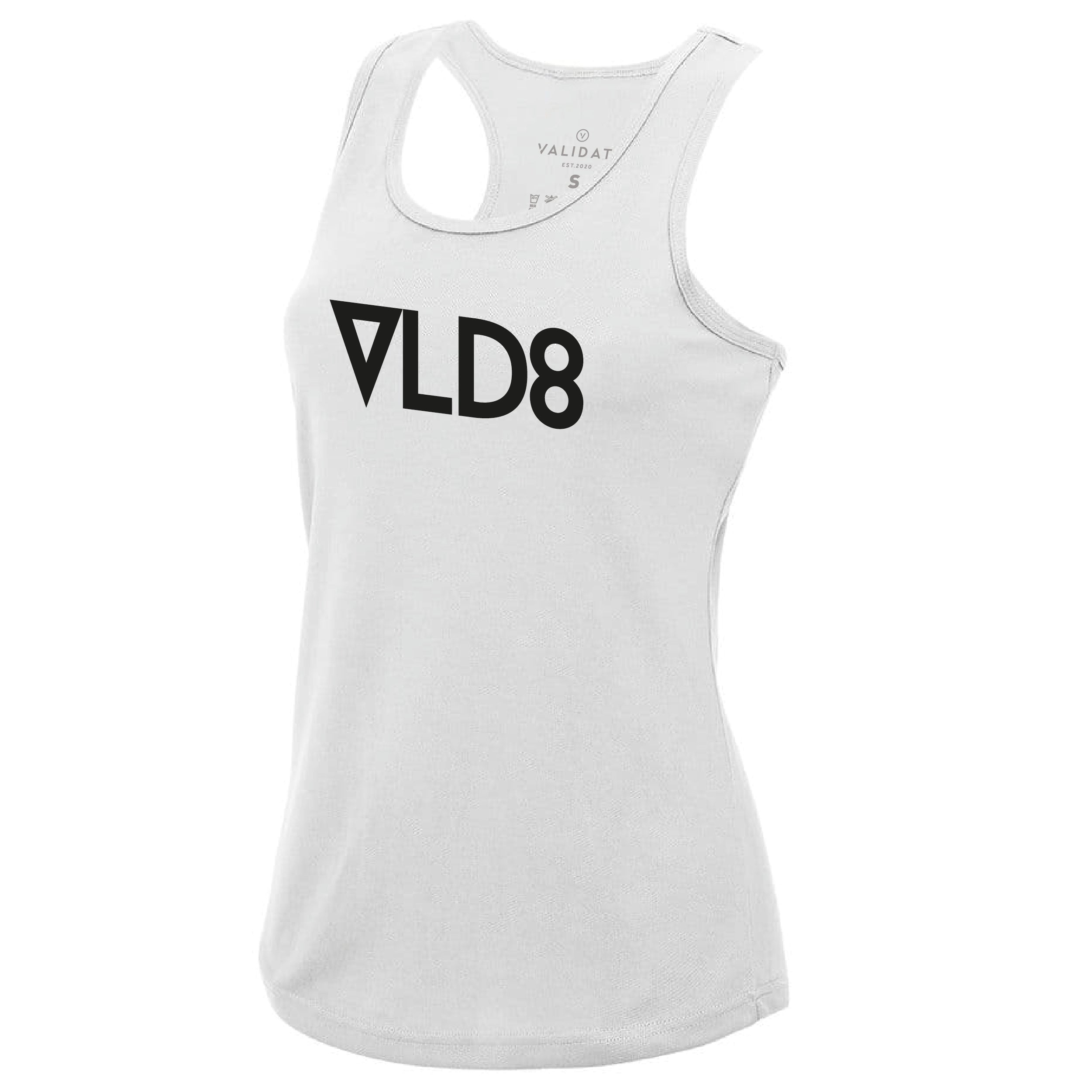 VLD8 Cool Sports Vest White