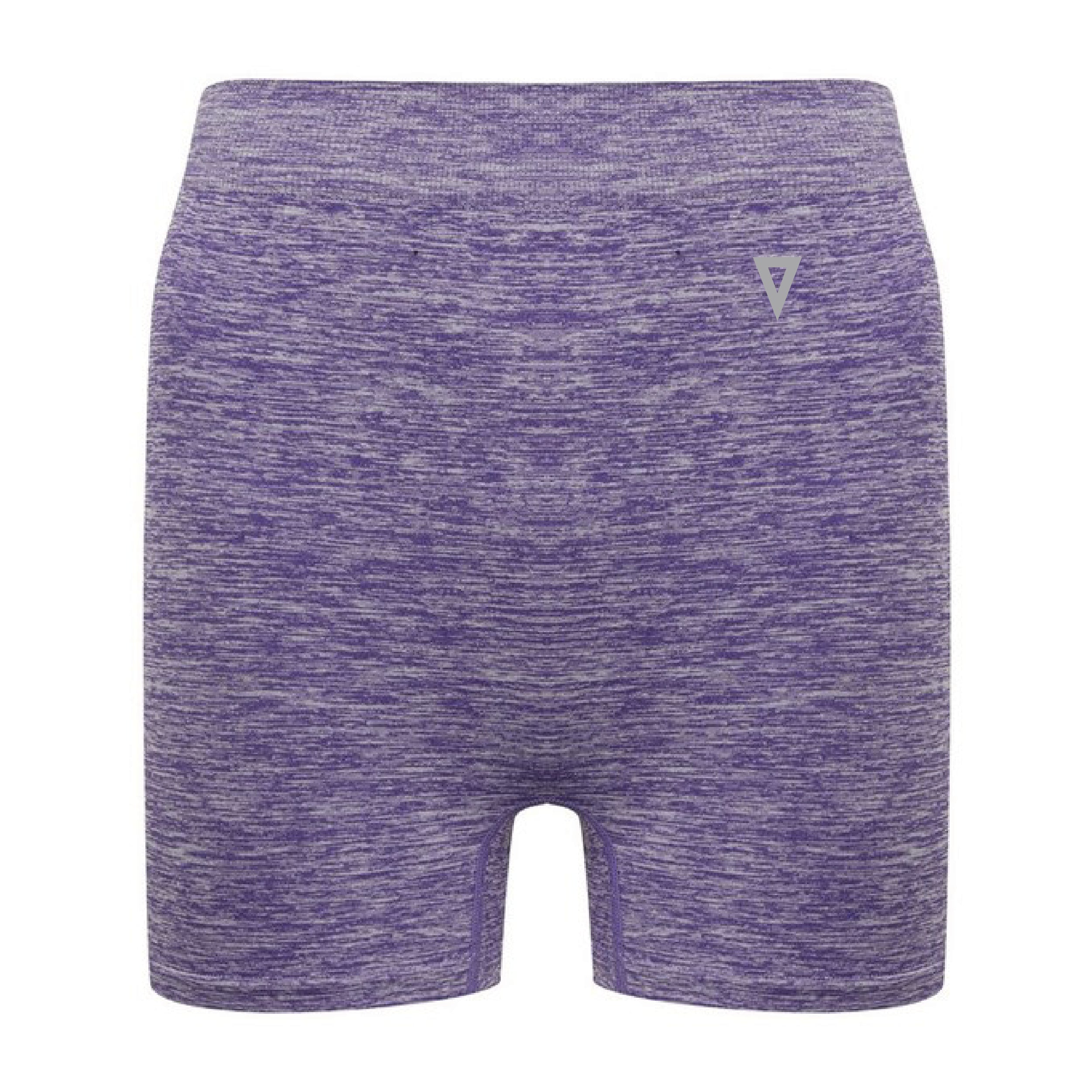 Validate Seamless Shorts Purple Marl