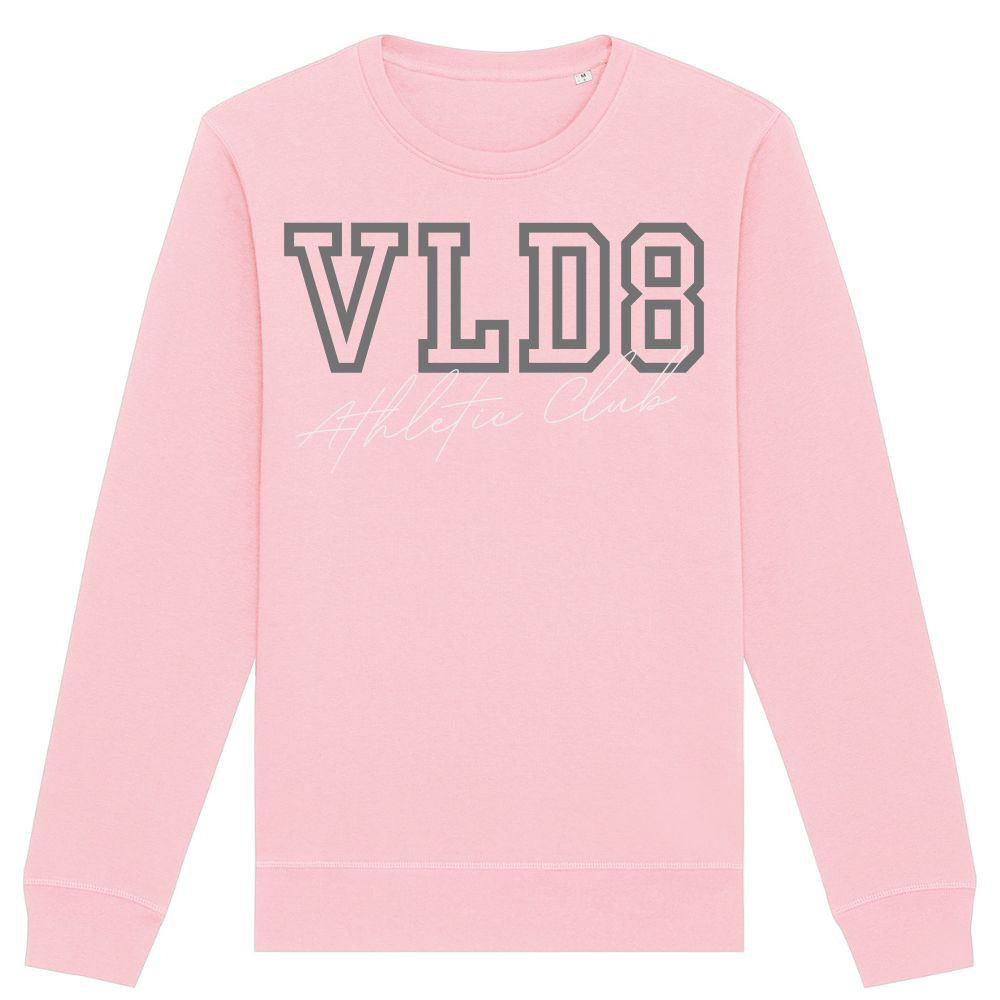 Athletic Club Sweatshirt Cotton Pink