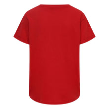 Load image into Gallery viewer, Validate Core Essentials Women&#39;s Rolled Sleeve TShirt Red
