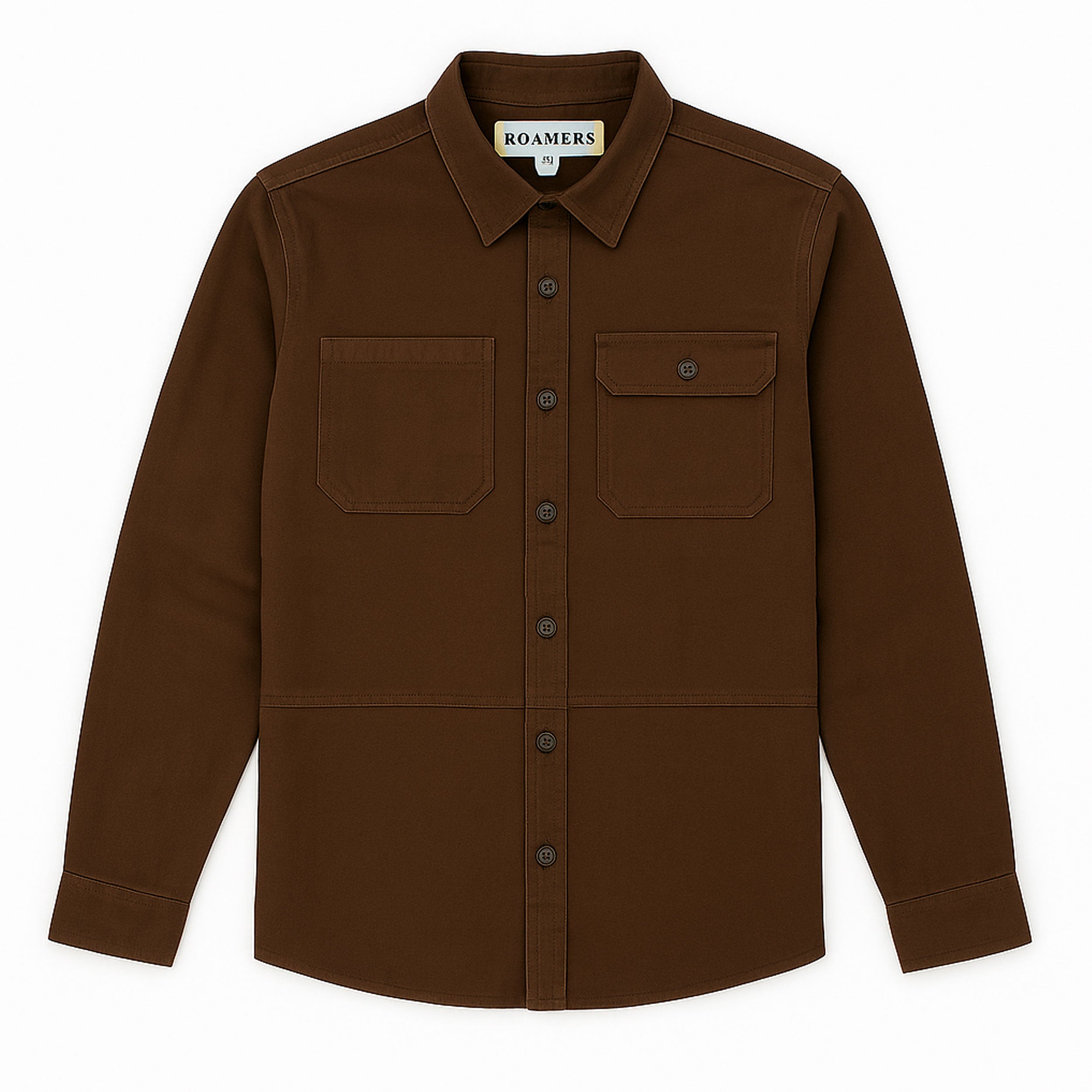 Roamers & Seekers Mens Redwood Work Shirt - Chocolate