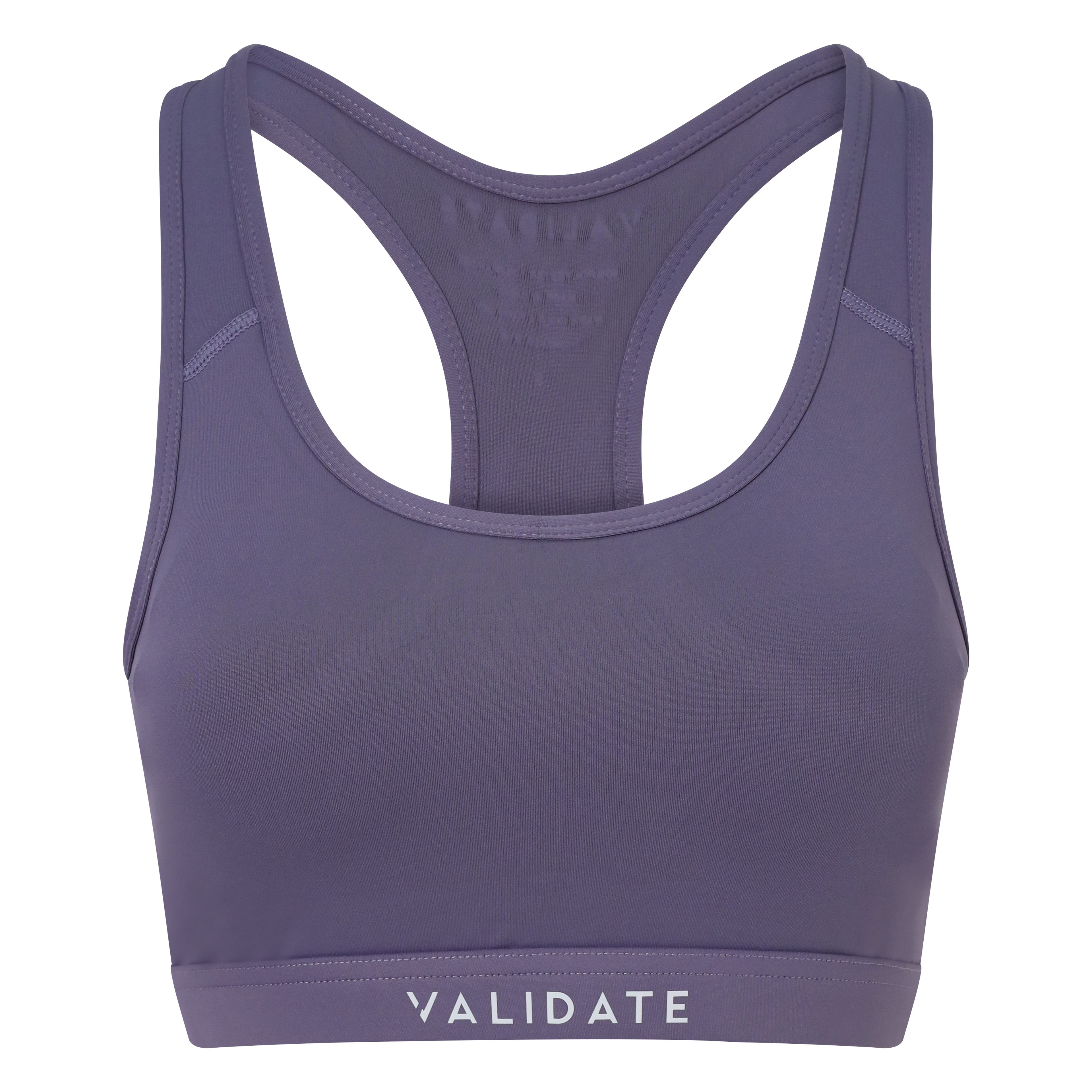 Validate 247 Essential Sports Bra Purple