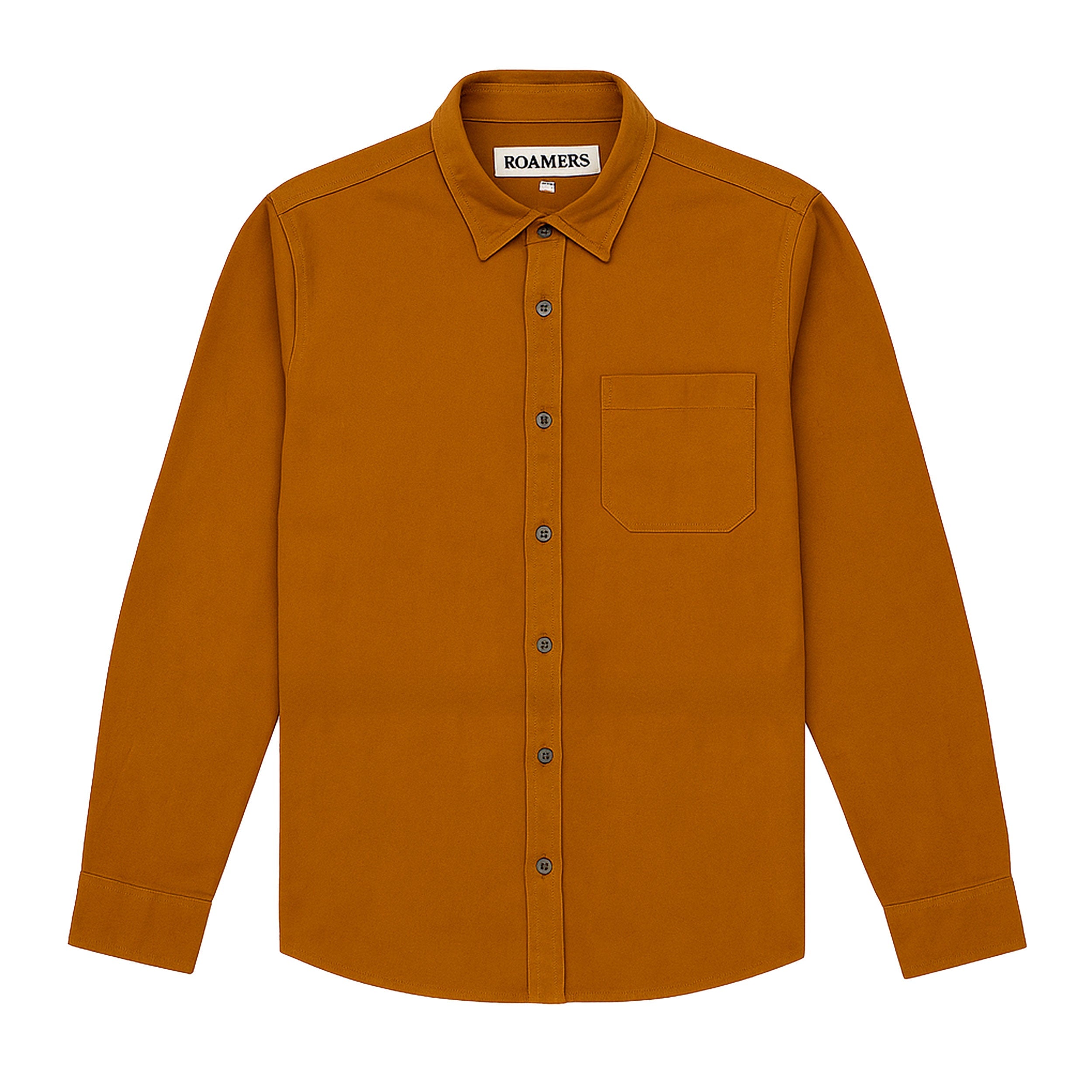Roamers & Seekers Mens Marin Button Up Shirt - Dijon