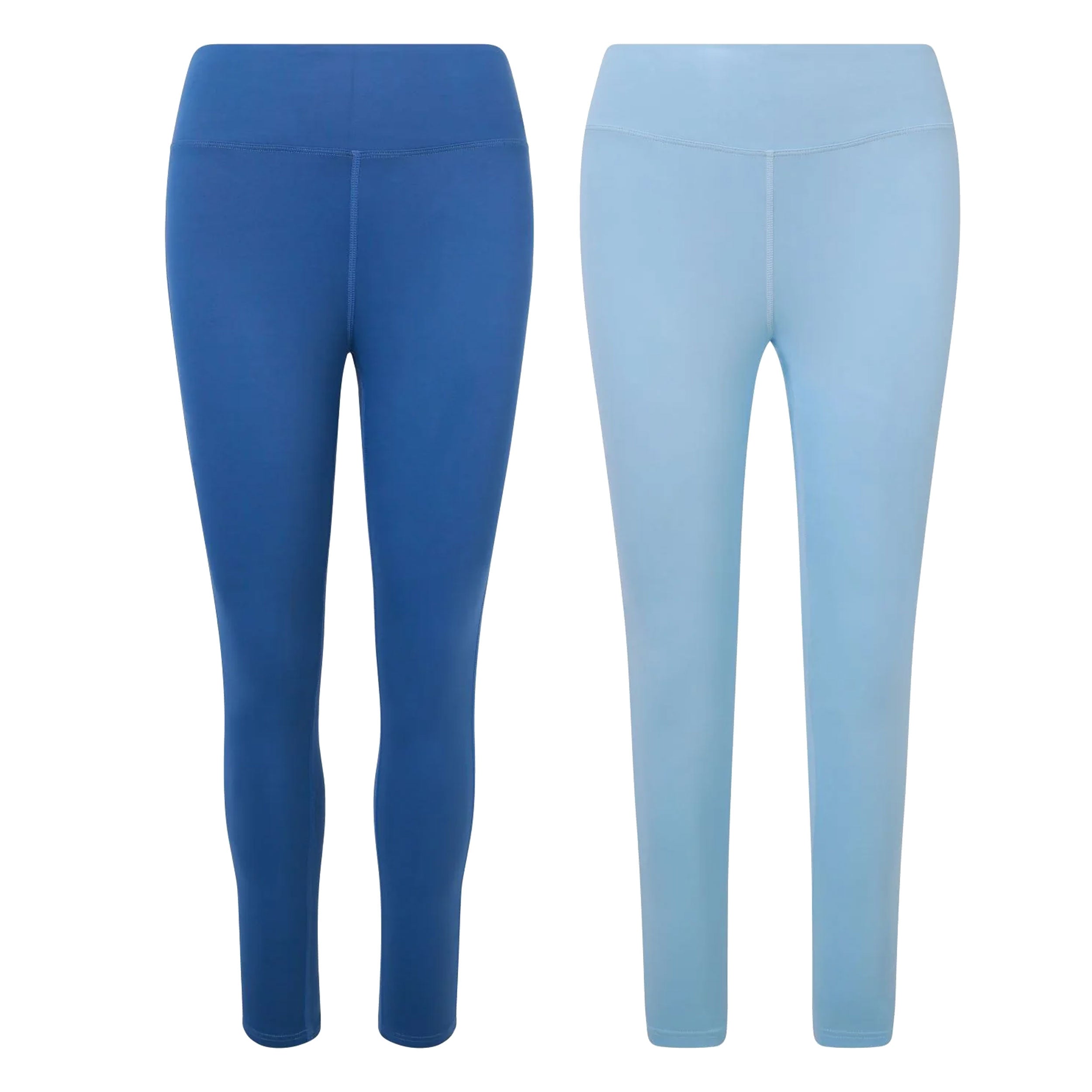 Validate 247 Essential 2 Pack Leggings Dark Blue + Sky Blue
