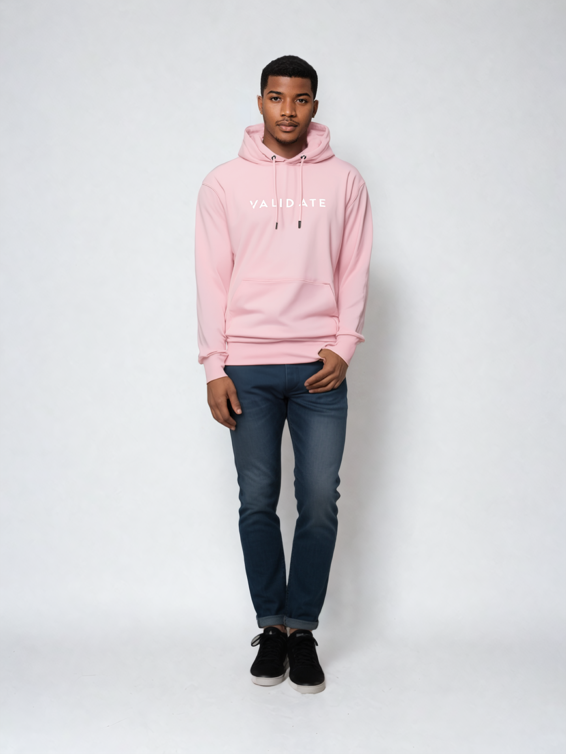 Validate Pioneer Hoodie Cotton Pink