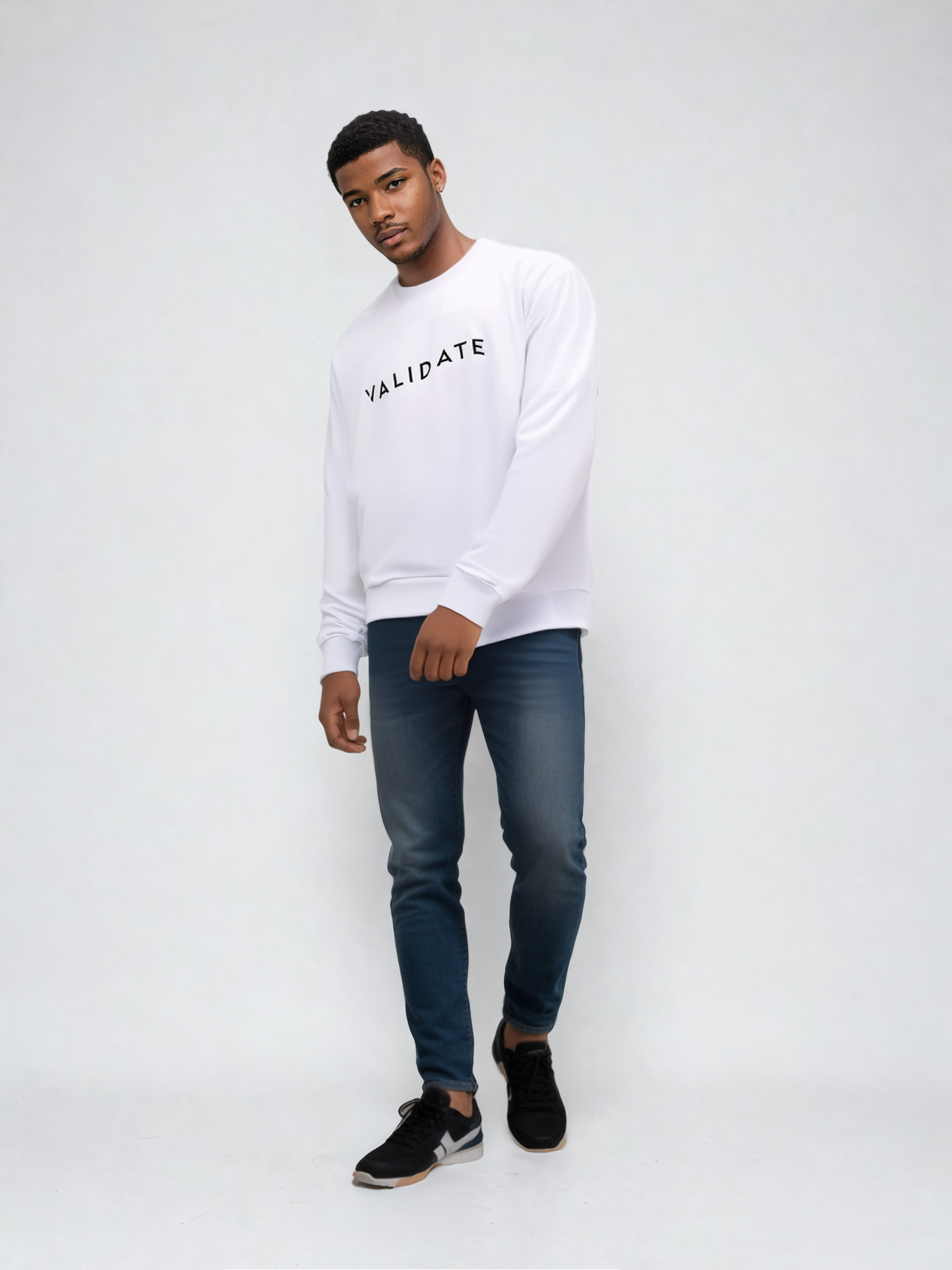 Validate Pioneer Sweatshirt White