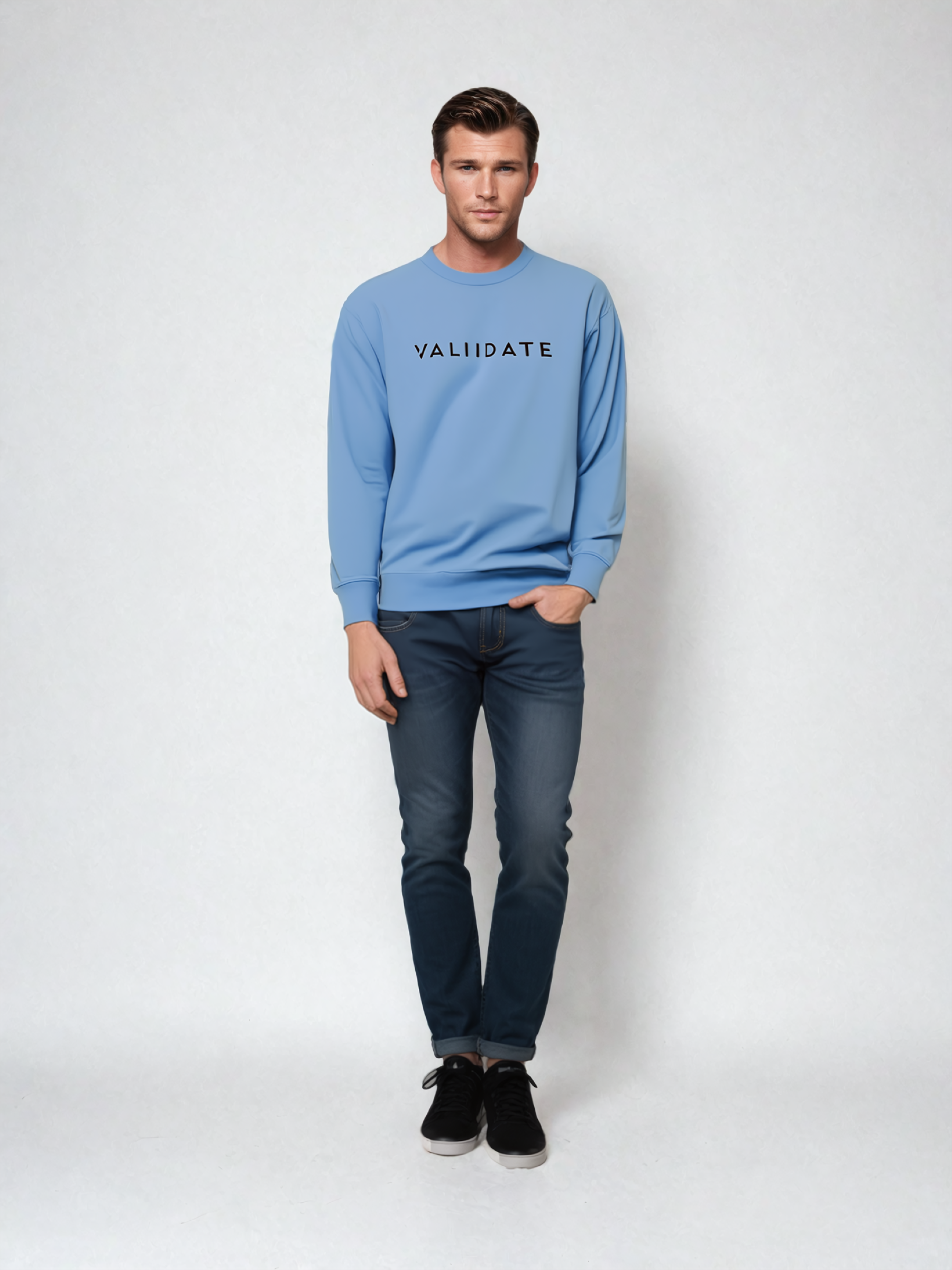 Validate Pioneer Sweatshirt Bright Blue