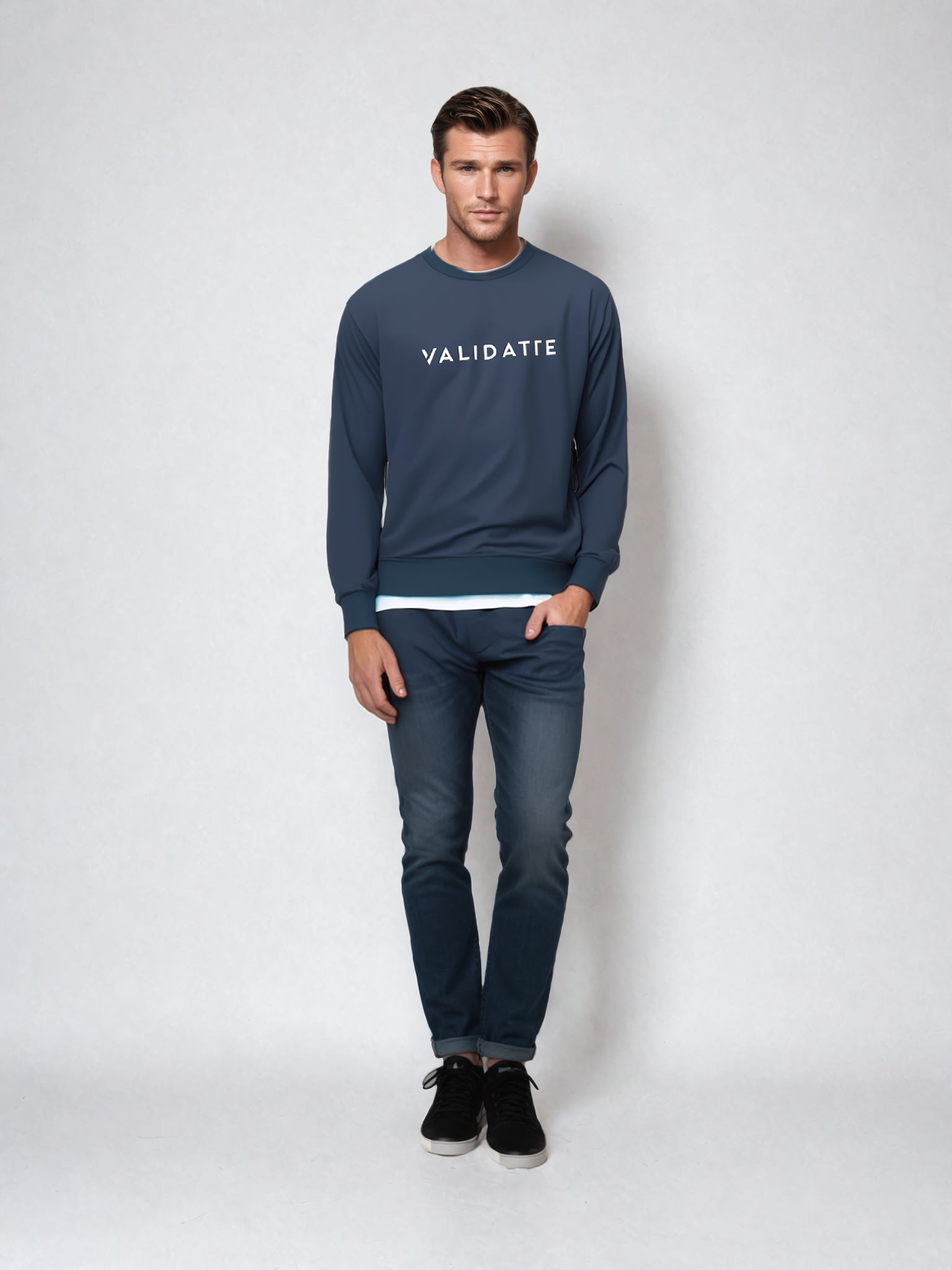 Validate Pioneer Sweatshirt Navy