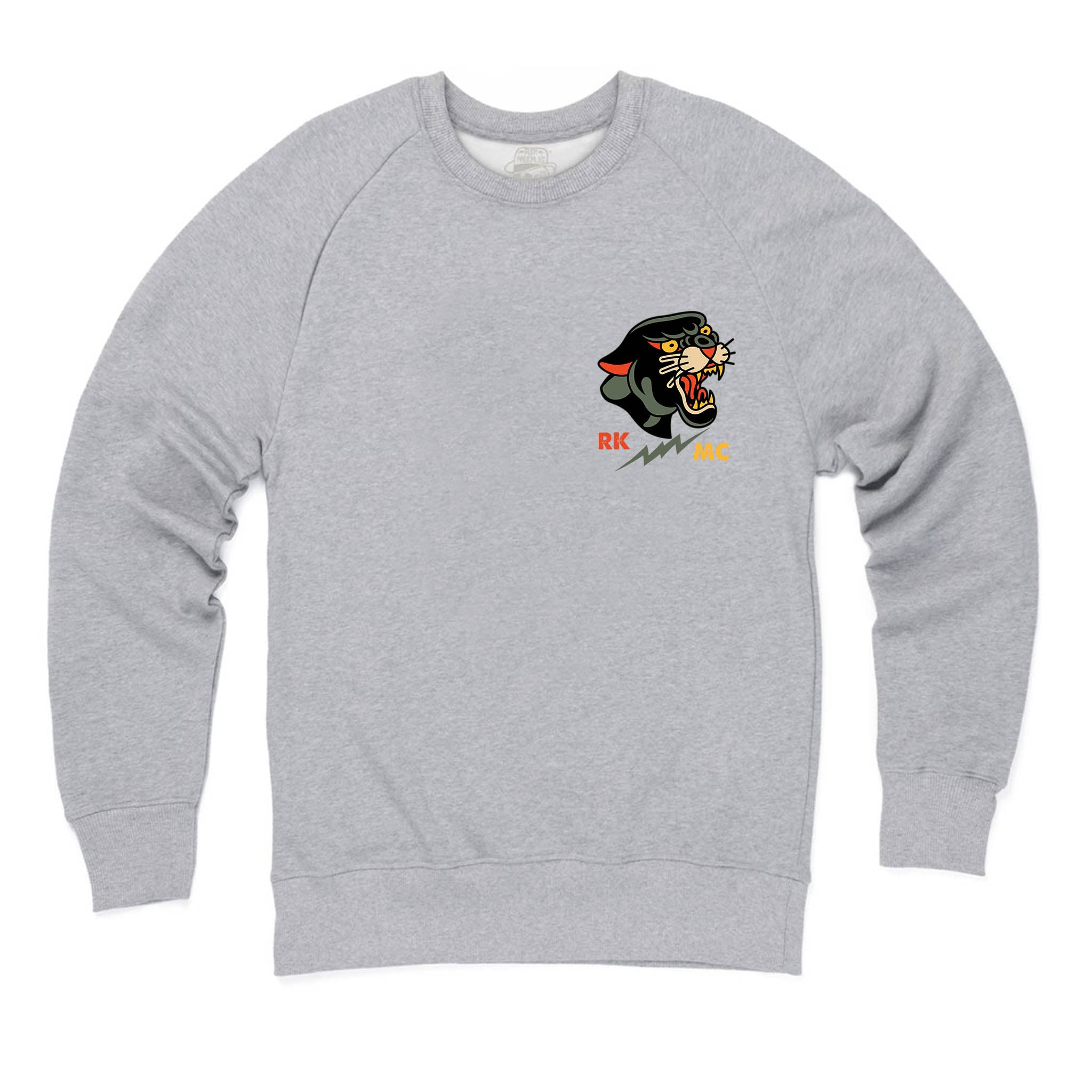Panther MC Sweatshirt – Grey Marl