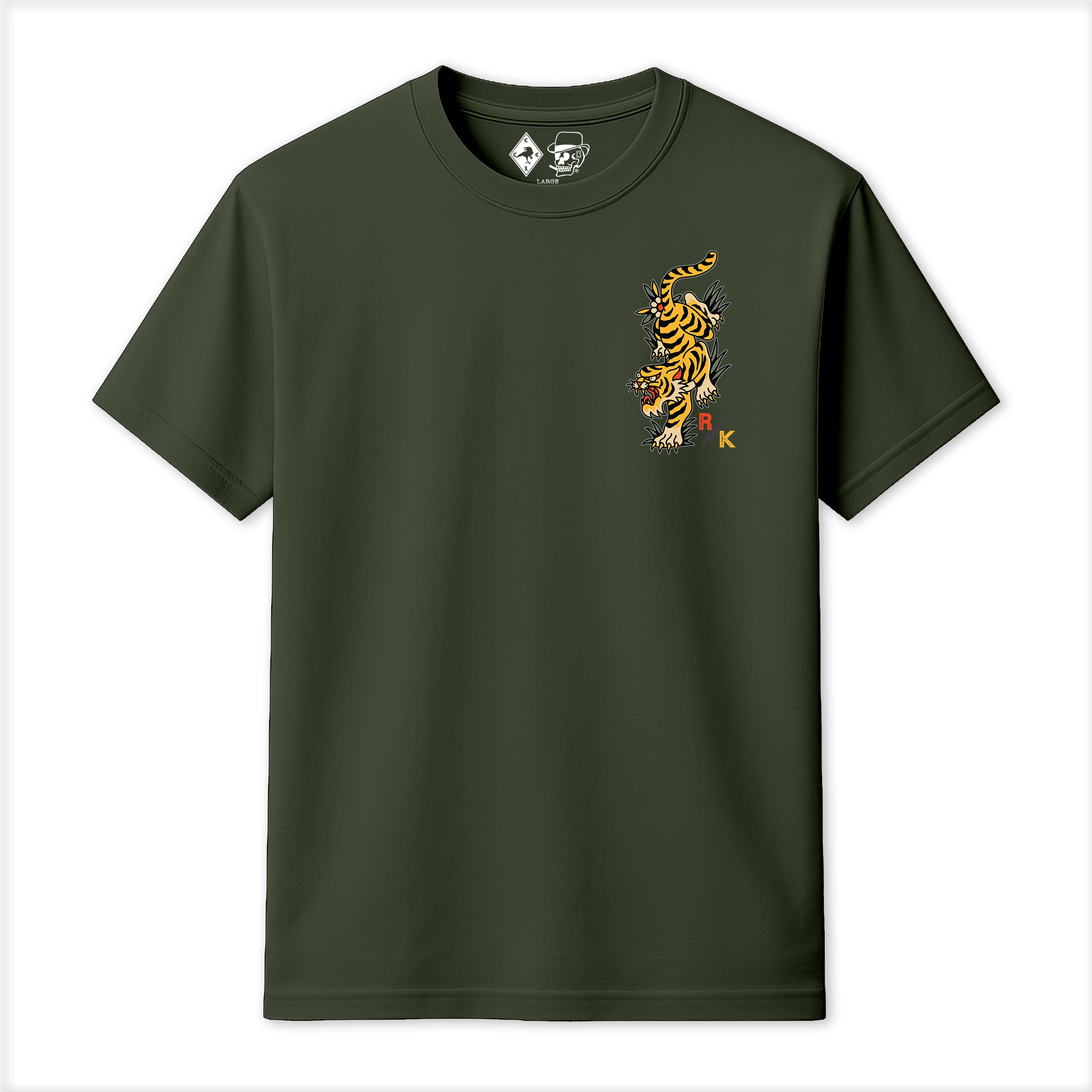 Tattoo Tiger T-Shirt