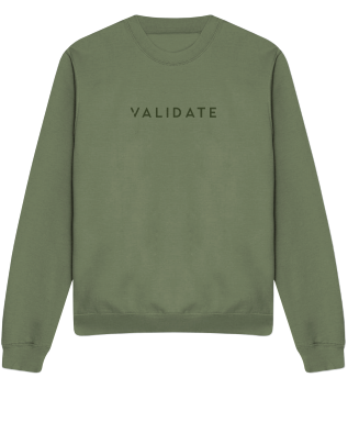 Validate Sam Premium Sweatshirt Slate Green