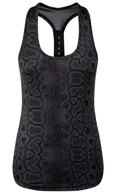 Validate Women's TriDri® performance strap back animal printed vest