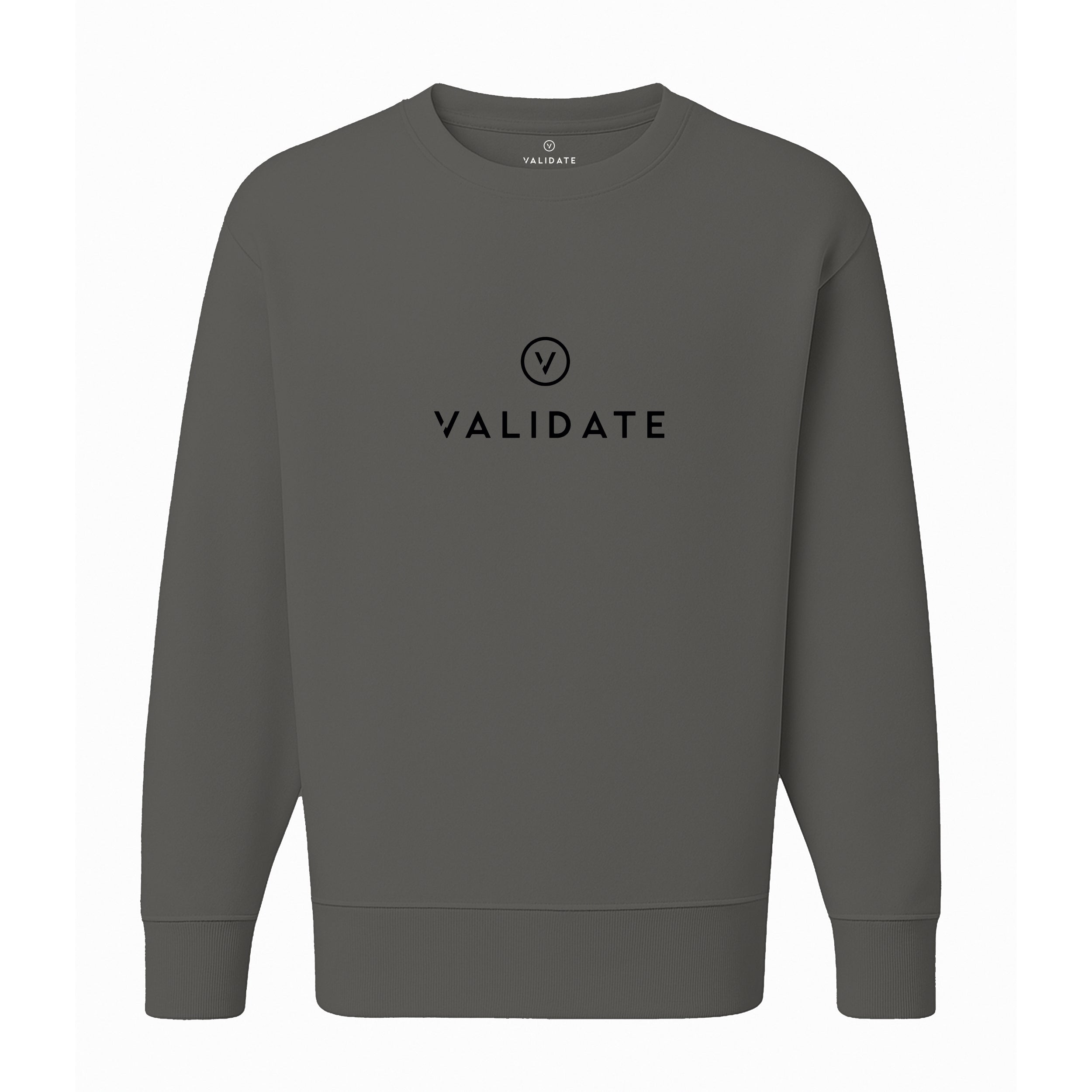 VALIDATE OG PREMIUM SWEATSHIRT CHARCOAL