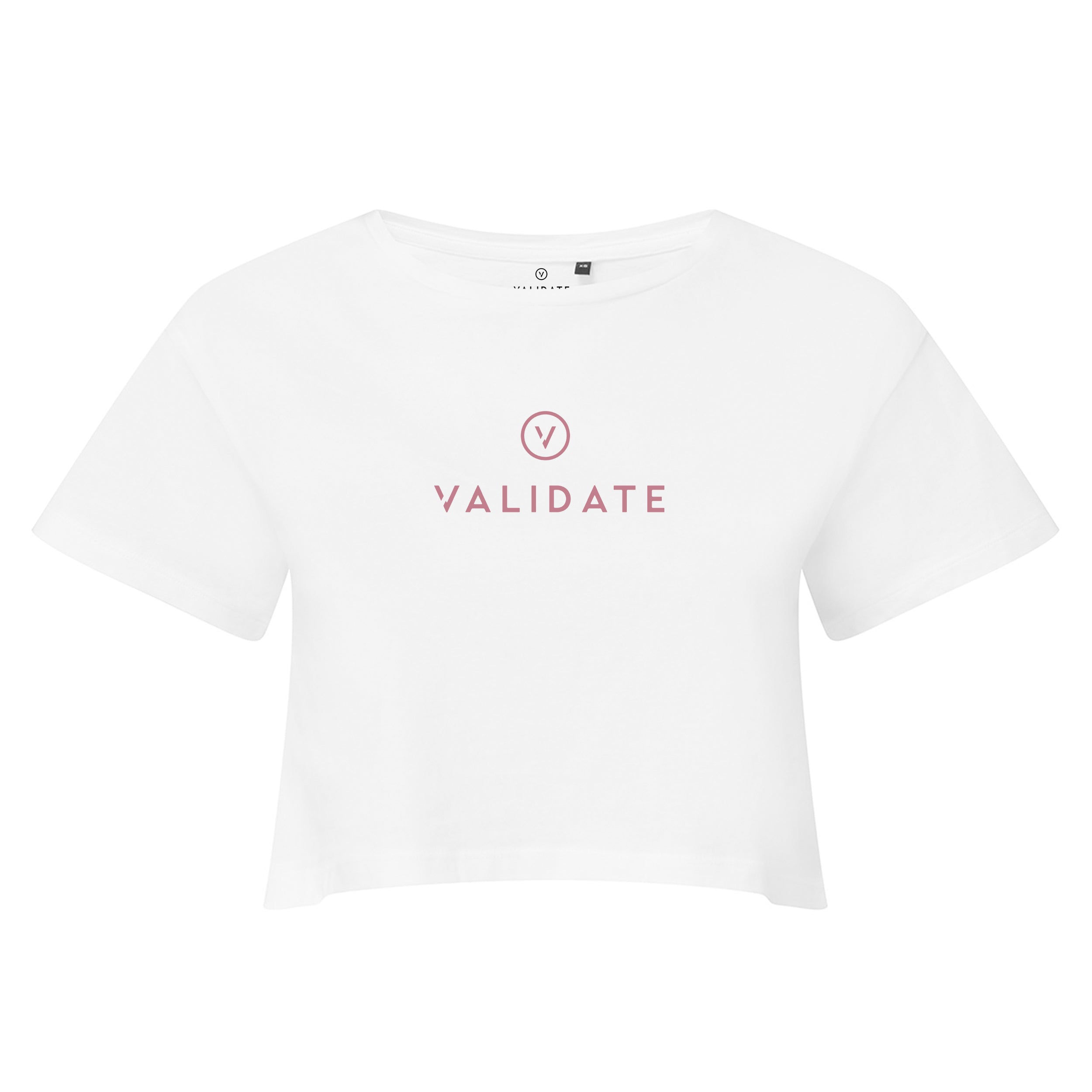 VALIDATE LIMITLESS CROP TOP WHITE