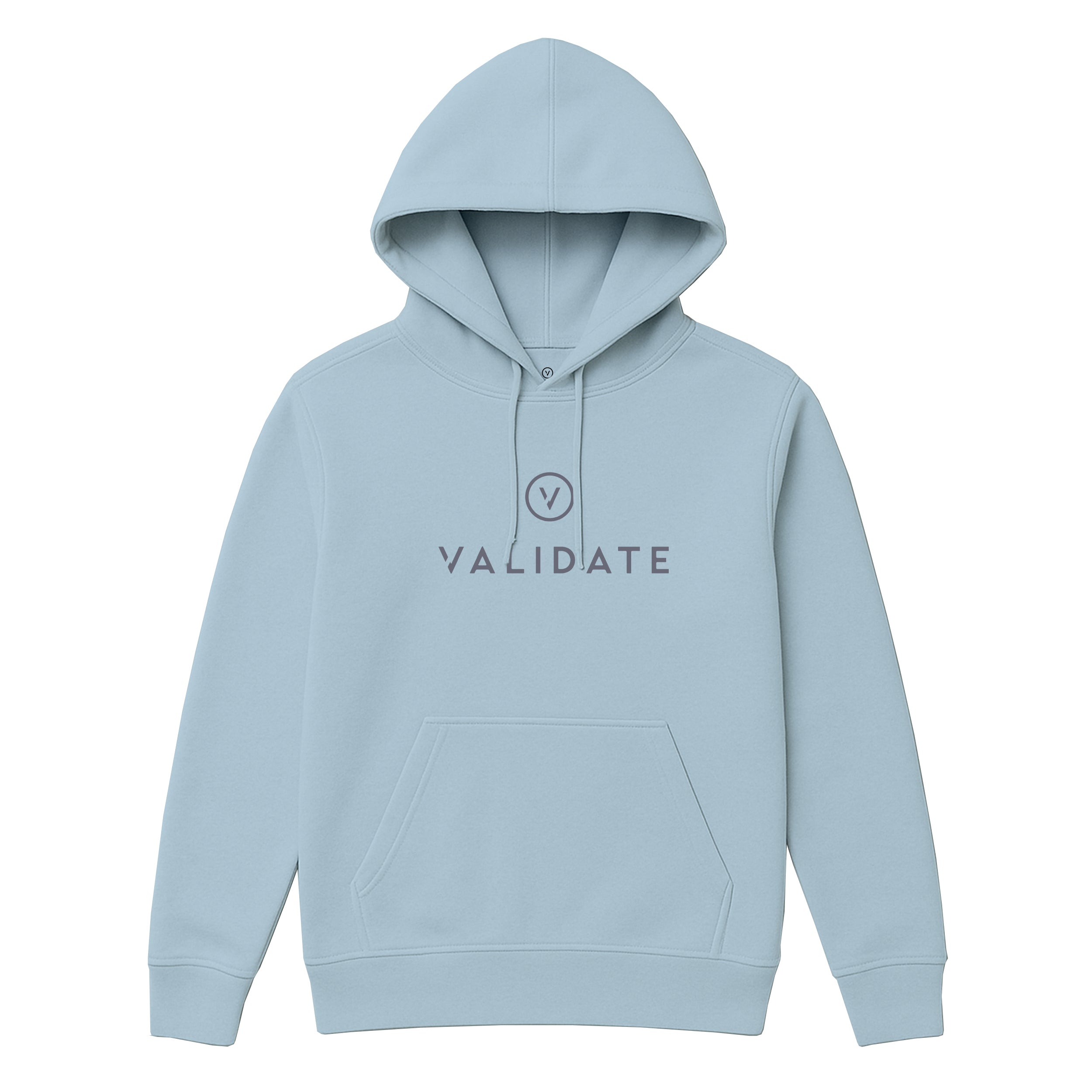 VALIDATE OG PREMIUM UNISEX HOODIE SKY BLUE