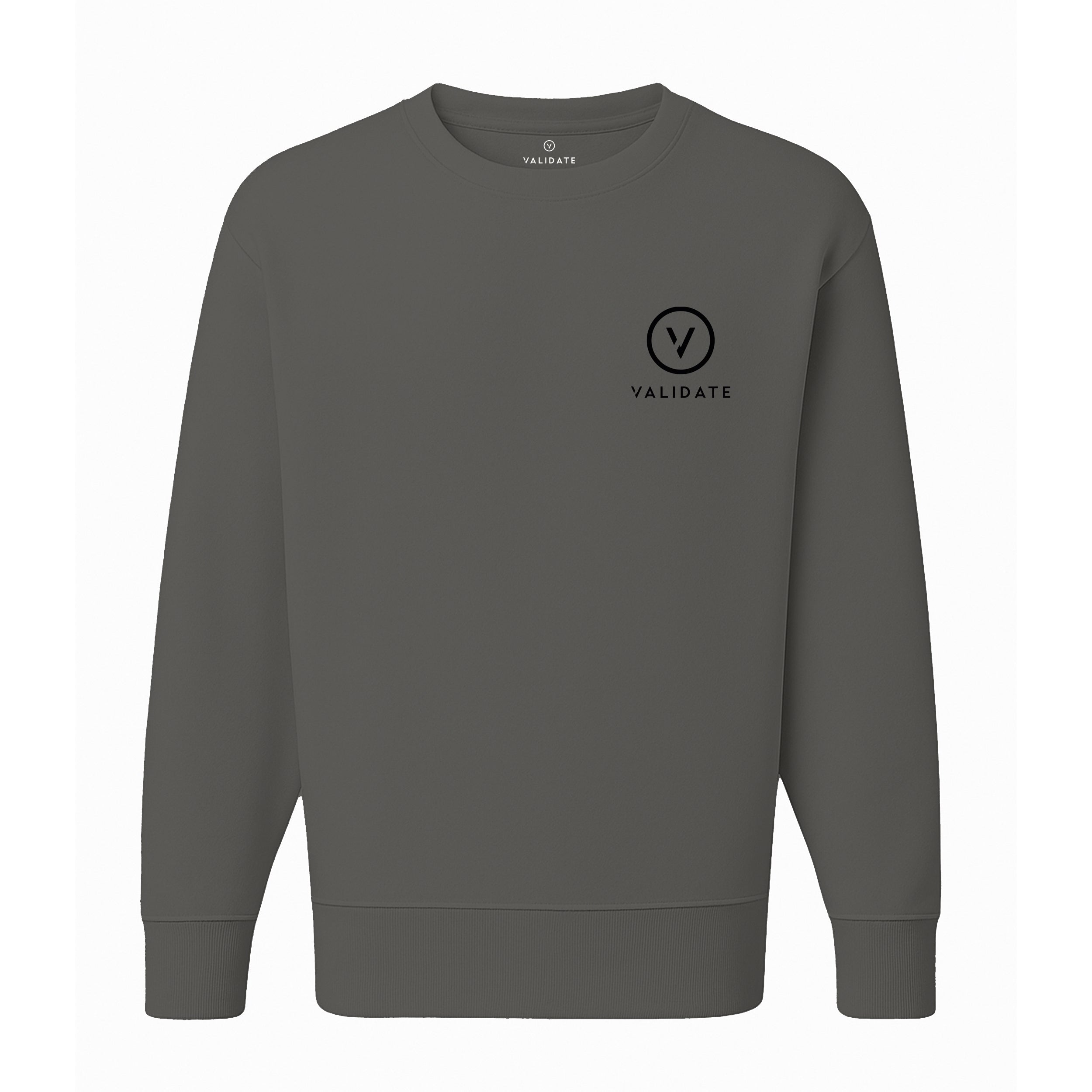 VALIDATE OG PREMIUM II SWEATSHIRT CHARCOAL