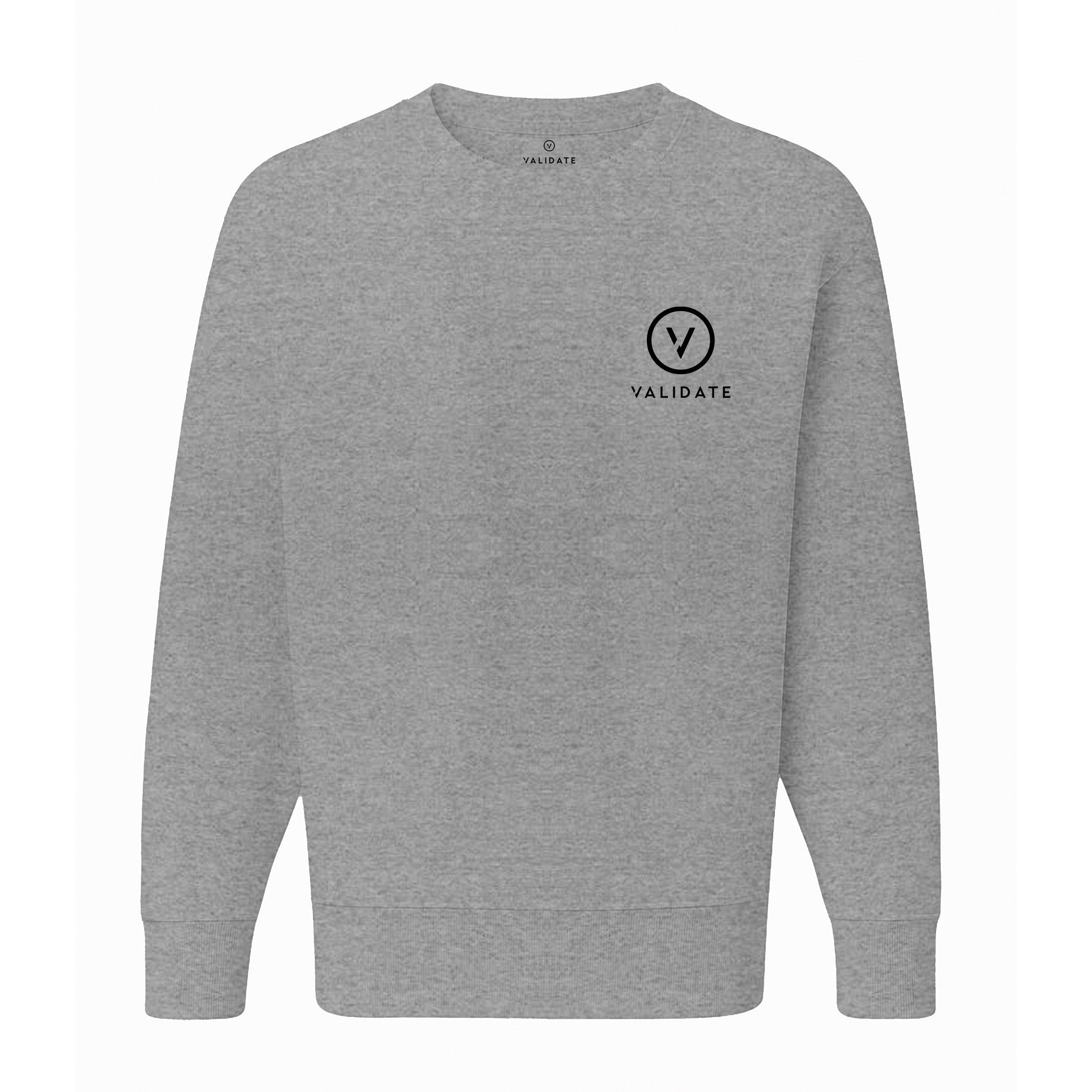 VALIDATE OG PREMIUM II SWEATSHIRT GREY MARL