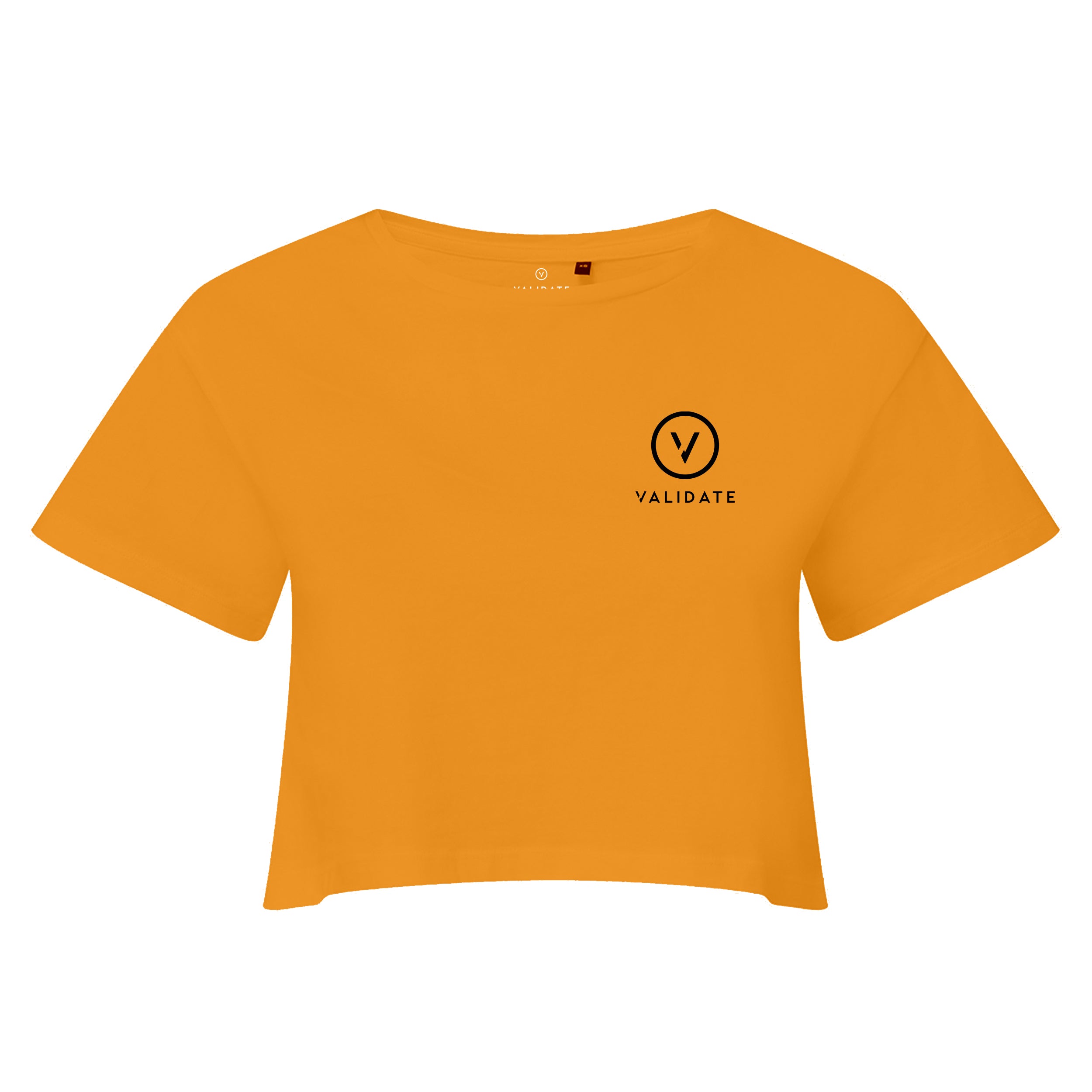 VALIDATE LIMITLESS II CROP TOP ORANGE