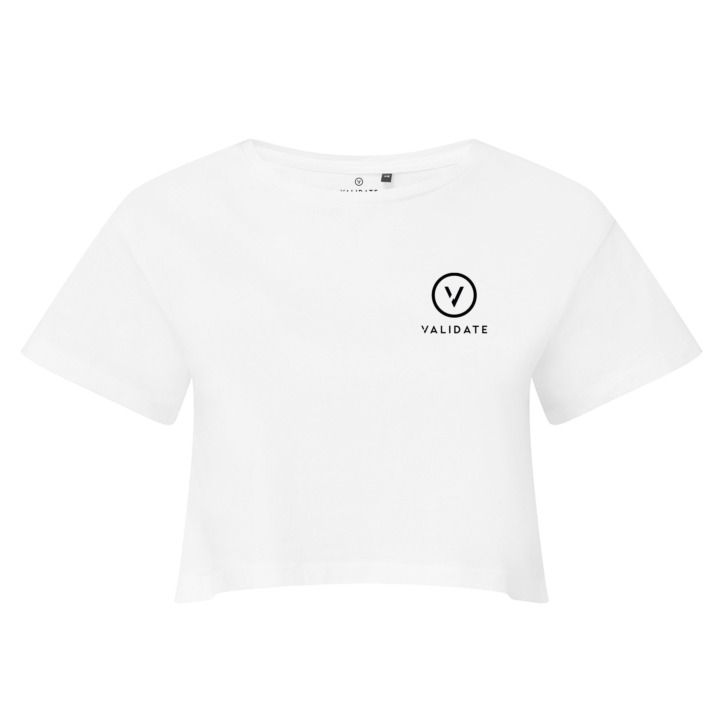 VALIDATE LIMITLESS II CROP TOP WHITE