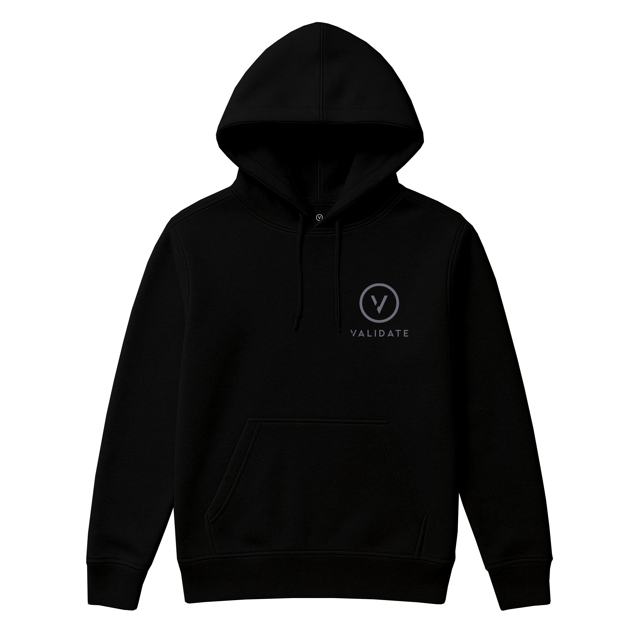 VALIDATE OG PREMIUM II UNISEX HOODIE BLACK