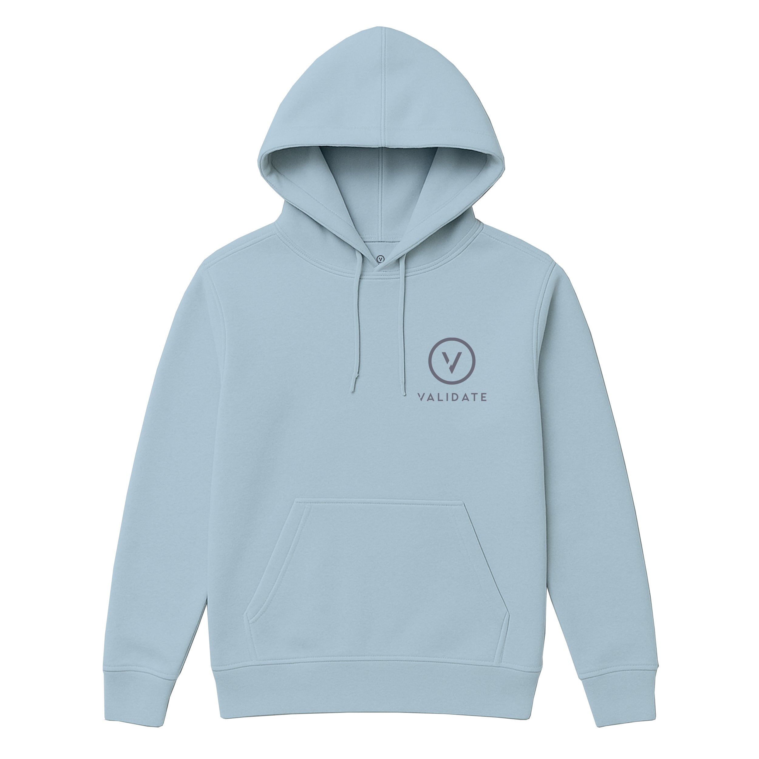 VALIDATE OG PREMIUM II UNISEX HOODIE SKY BLUE