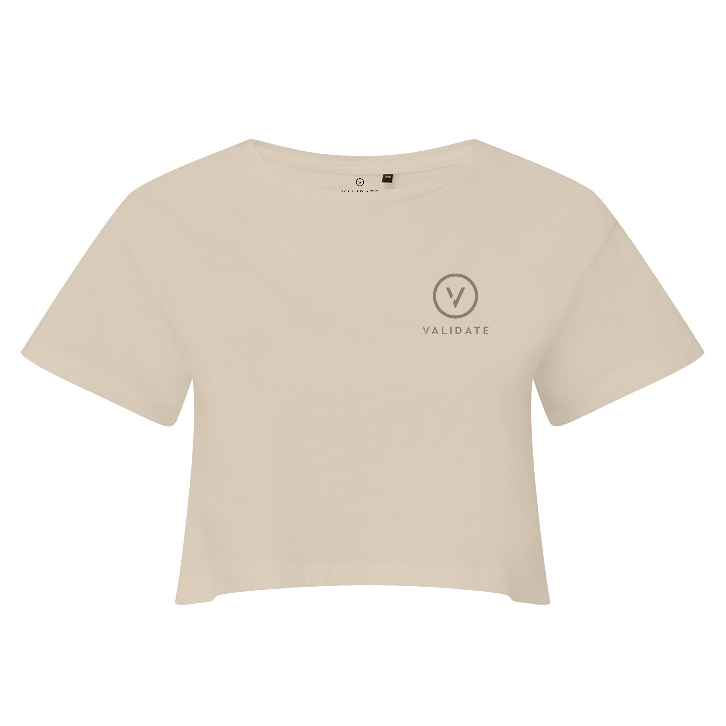 VALIDATE LIMITLESS II CROP TOP NUDE