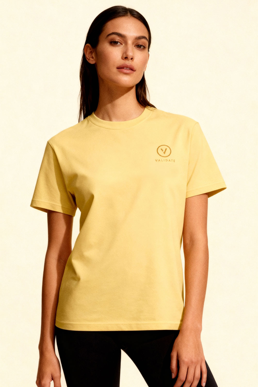 VALIDATE OG PREMIUM II WOMENS WOMENS T-SHIRT VIVA YELLOW