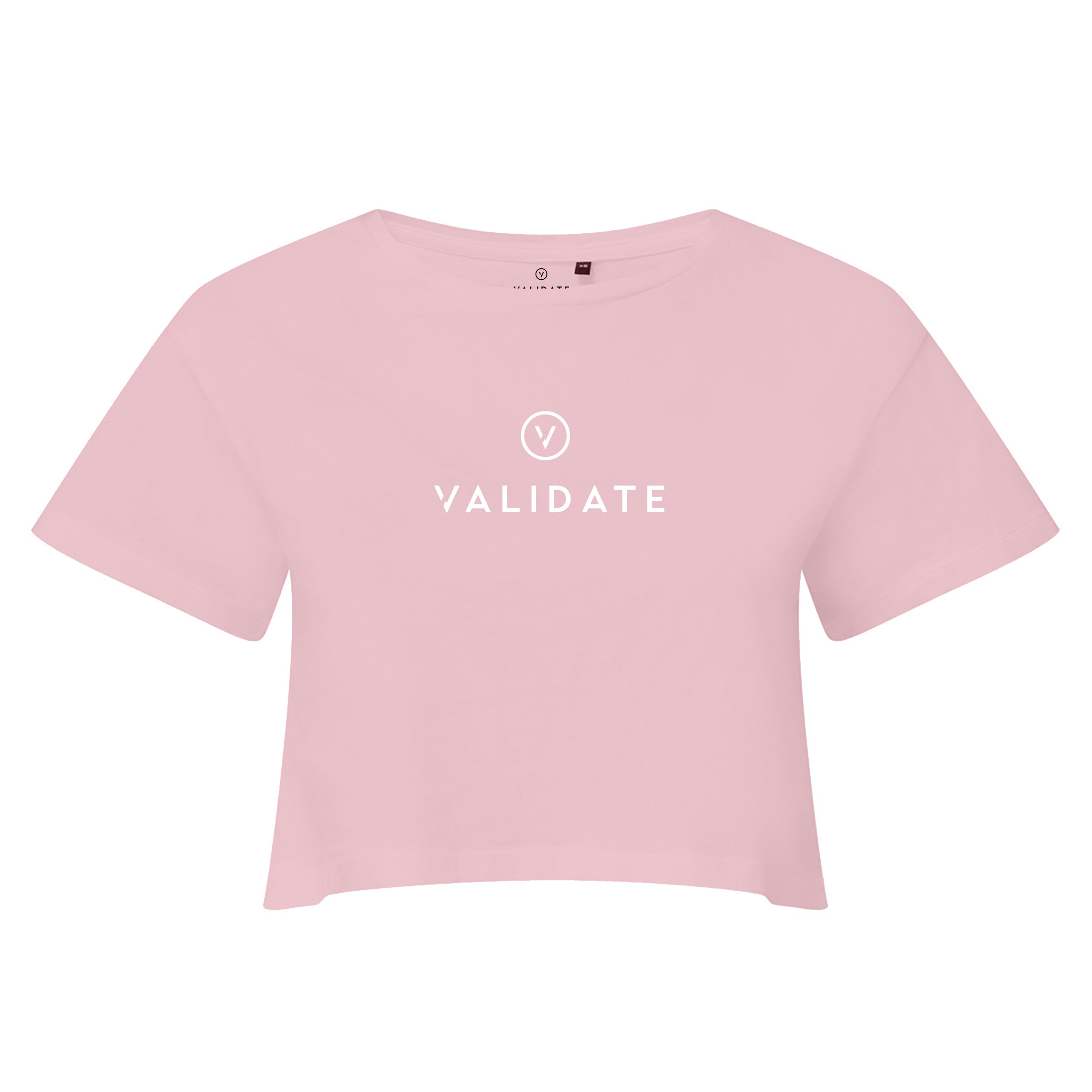 VALIDATE LIMITLESS CROP TOP LIGHT PINK