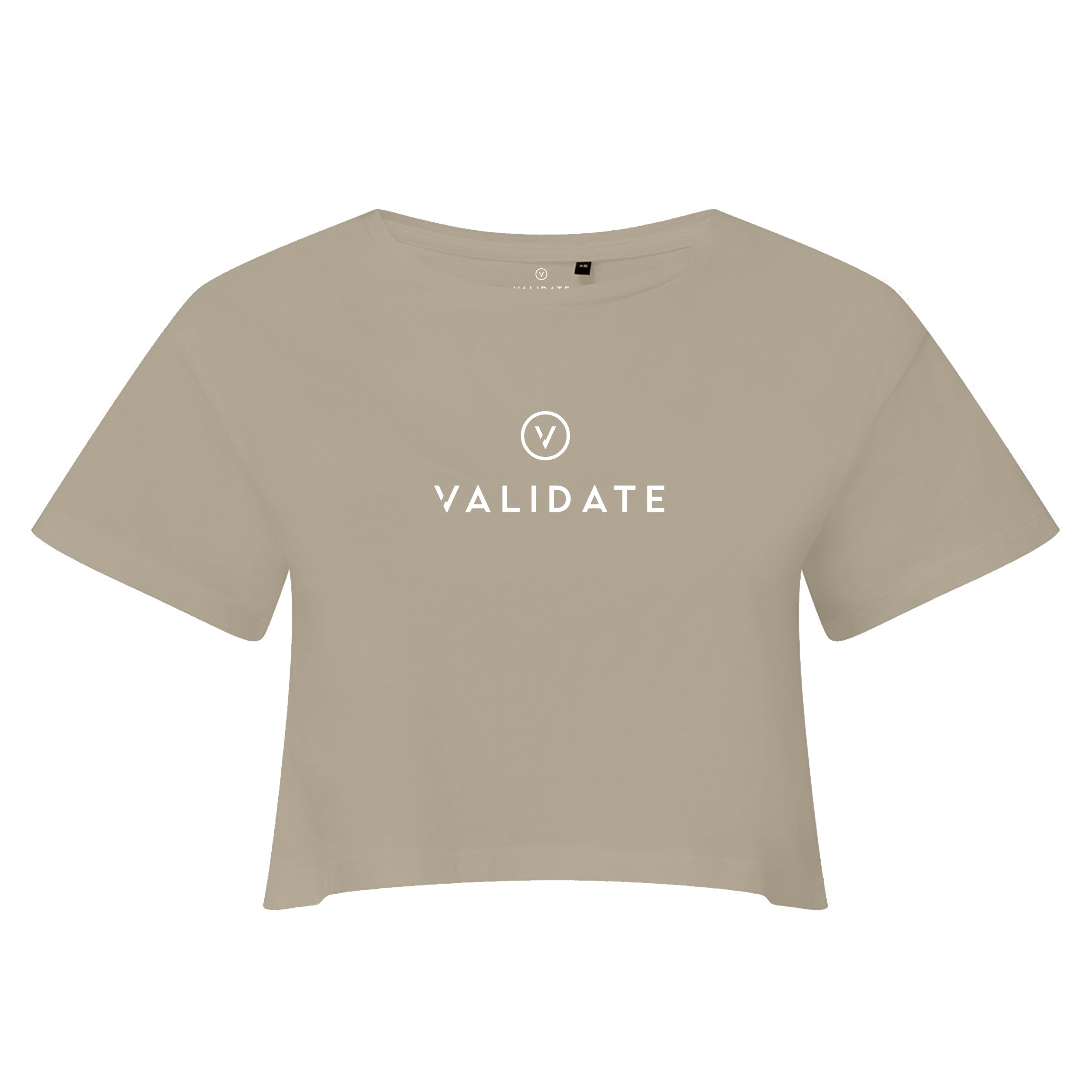 VALIDATE LIMITLESS CROP TOP STONE