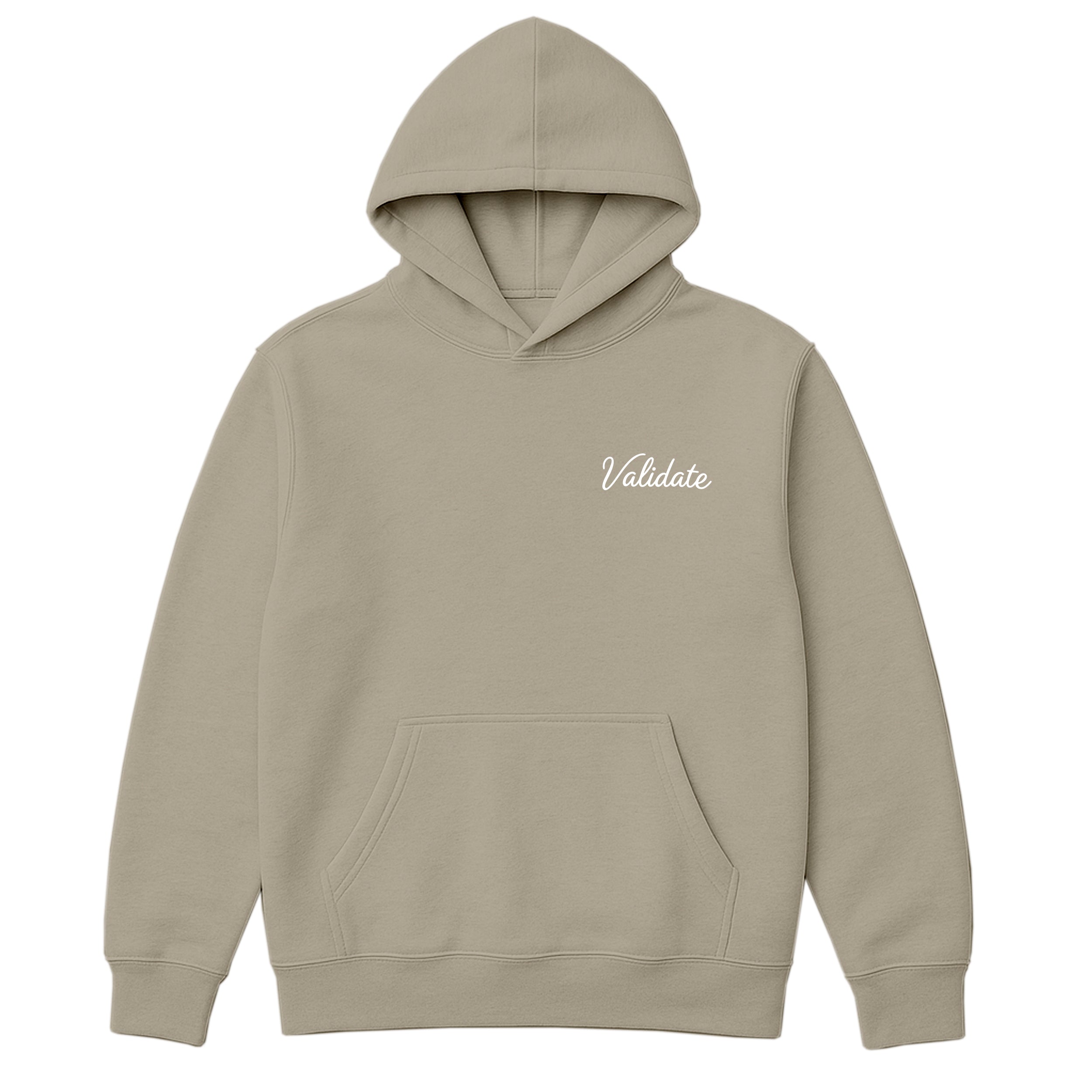 VALIDATE SCRIPT LDN WOMENS OVERSIZE HOODIE SAND