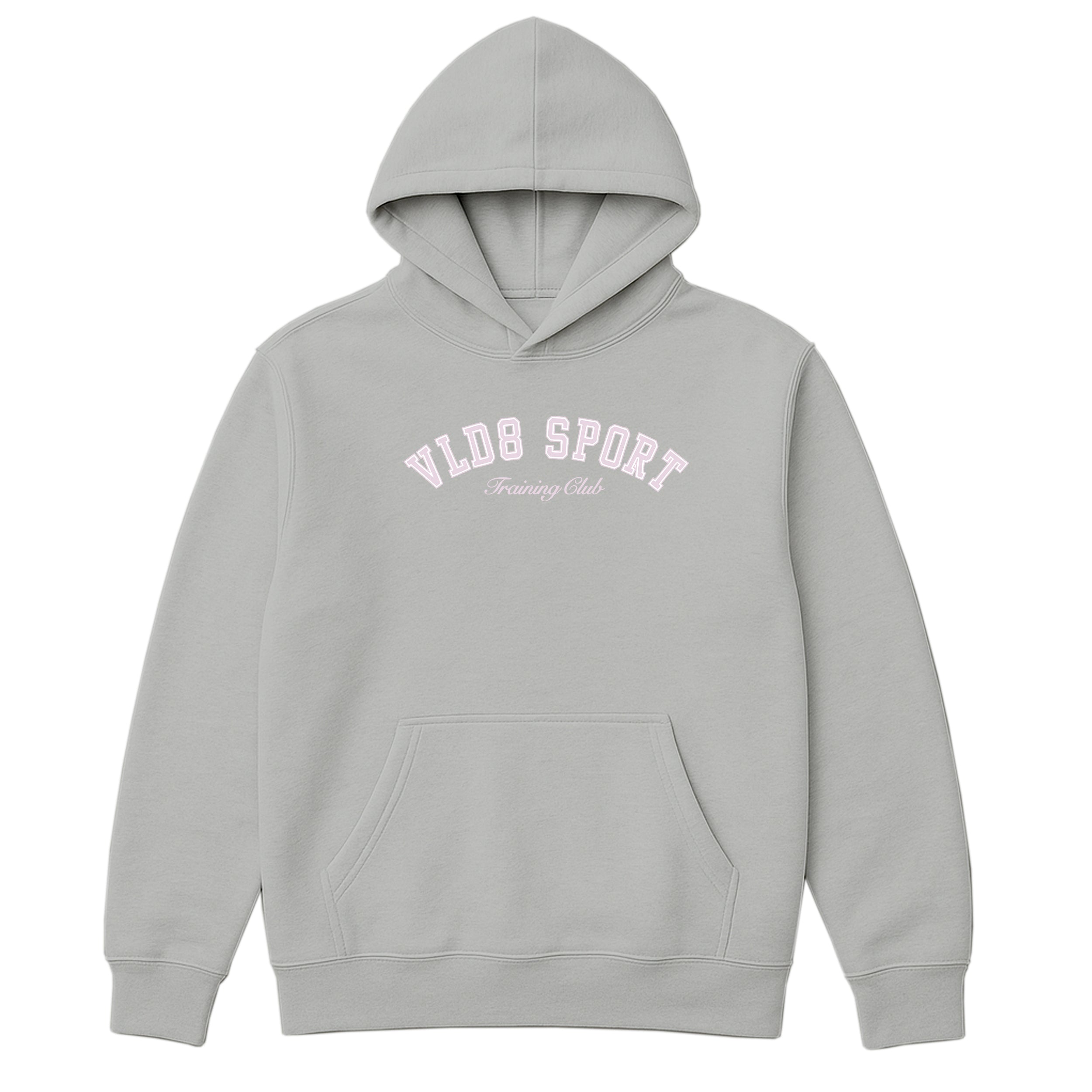 VALIDATE VLD8 SPORT WOMENS OVERSIZE HOODIE ASH GREY