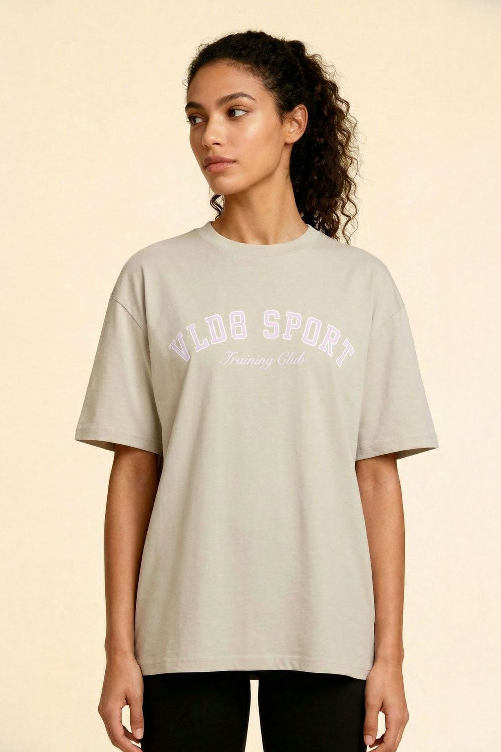 VALIDATE VLD8 SPORT WOMENS T-SHIRT ECRU