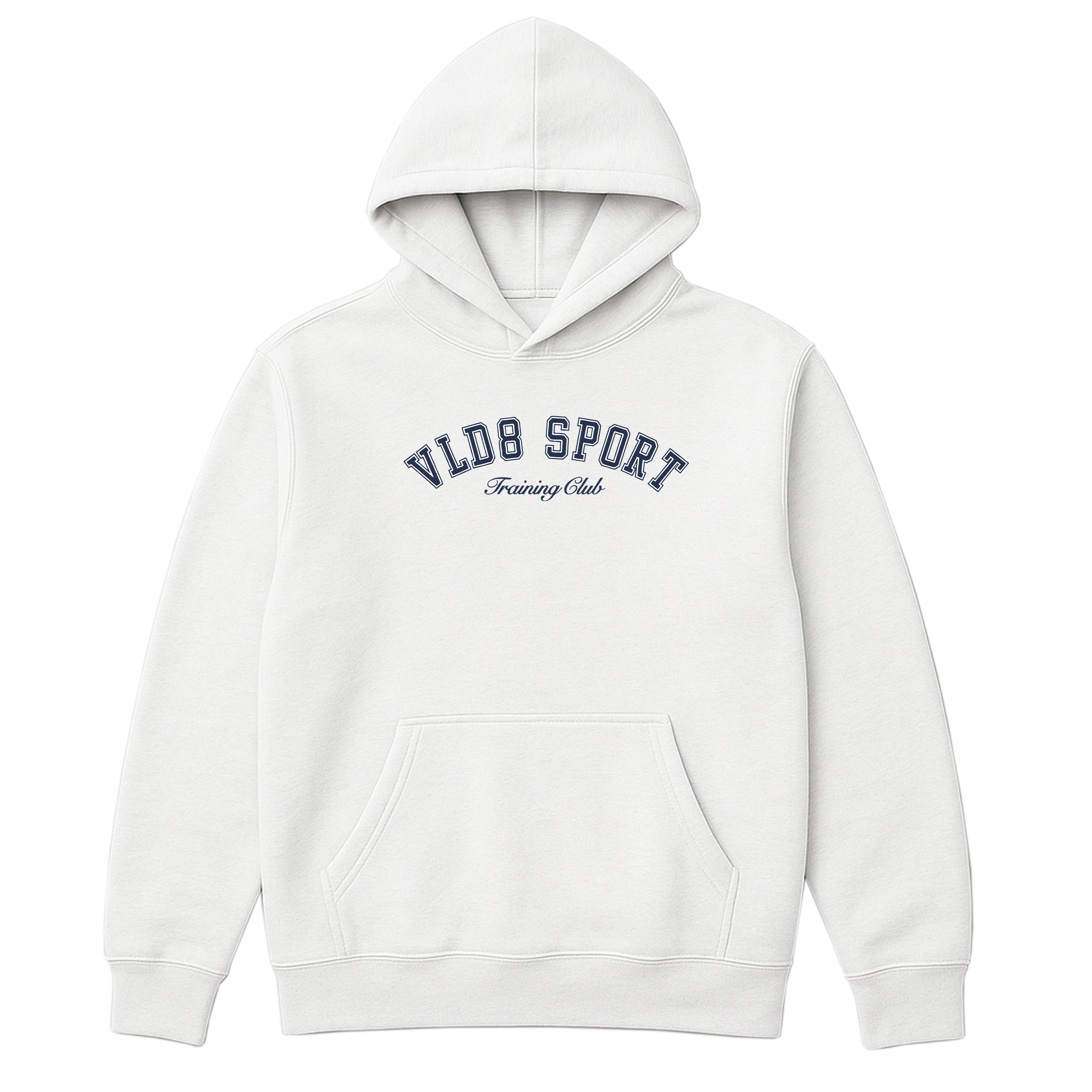 VALIDATE VLD8 SPORT WOMENS OVERSIZE HOODIE WHITE