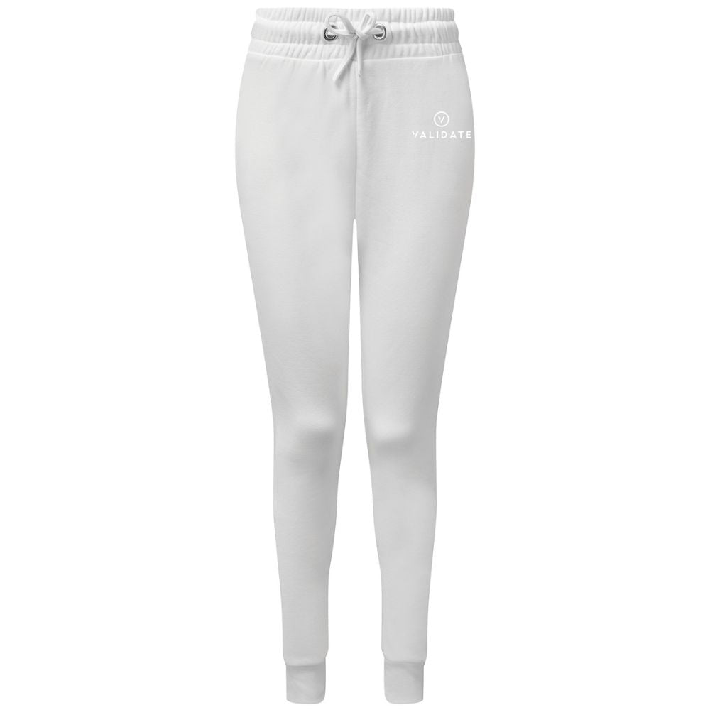 Validate Slim Leg Joggers White