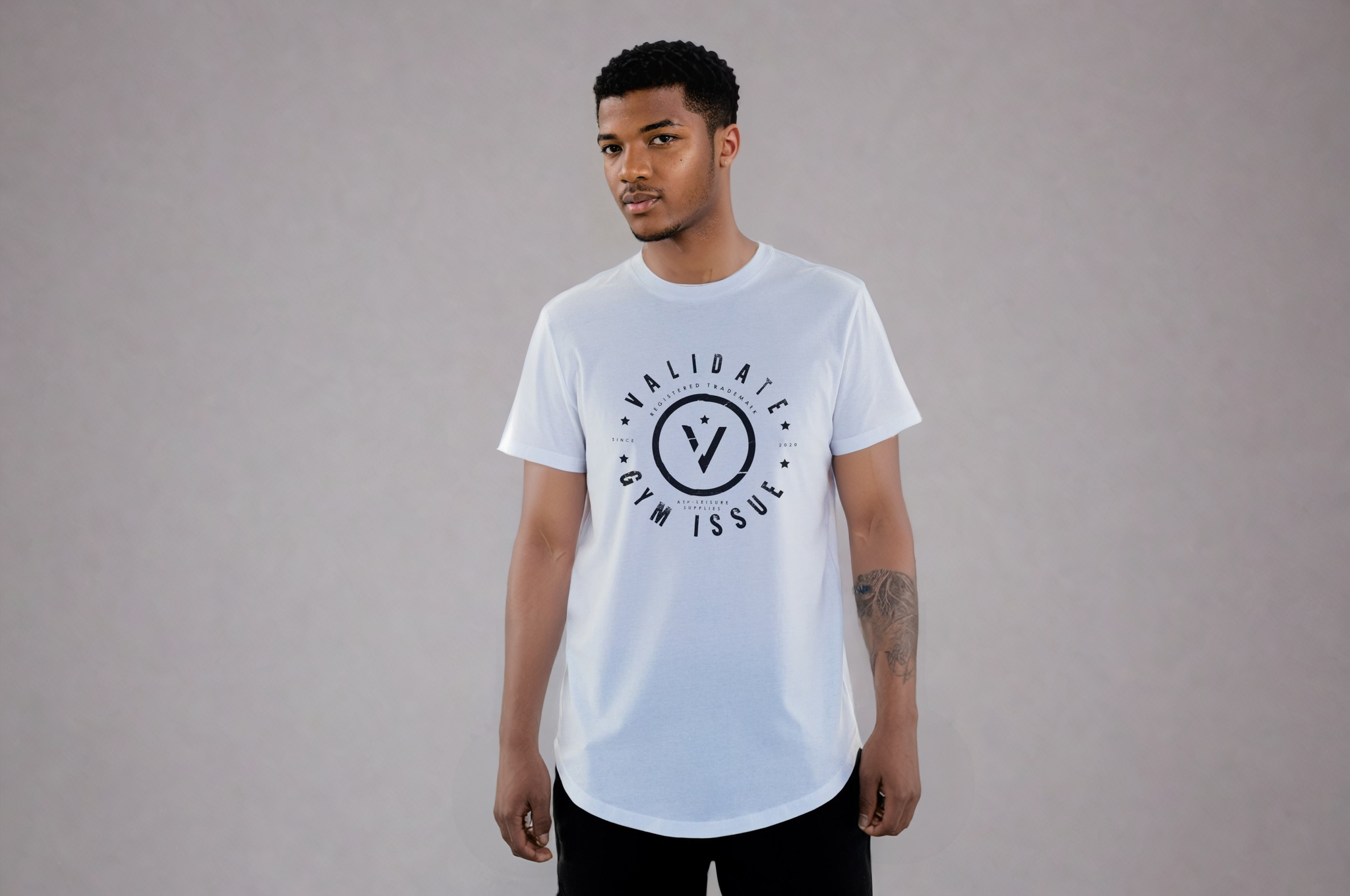 Validate Gym Issue T-shirt White