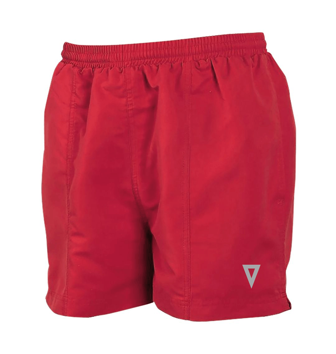 Red Shorts Front