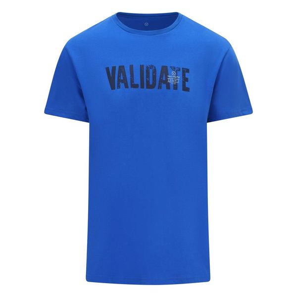 Mens Essential Validate T-shirt Royal Blue