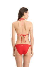 Load image into Gallery viewer, Puma Swim Women Triangle Red Bikini Top 1P
